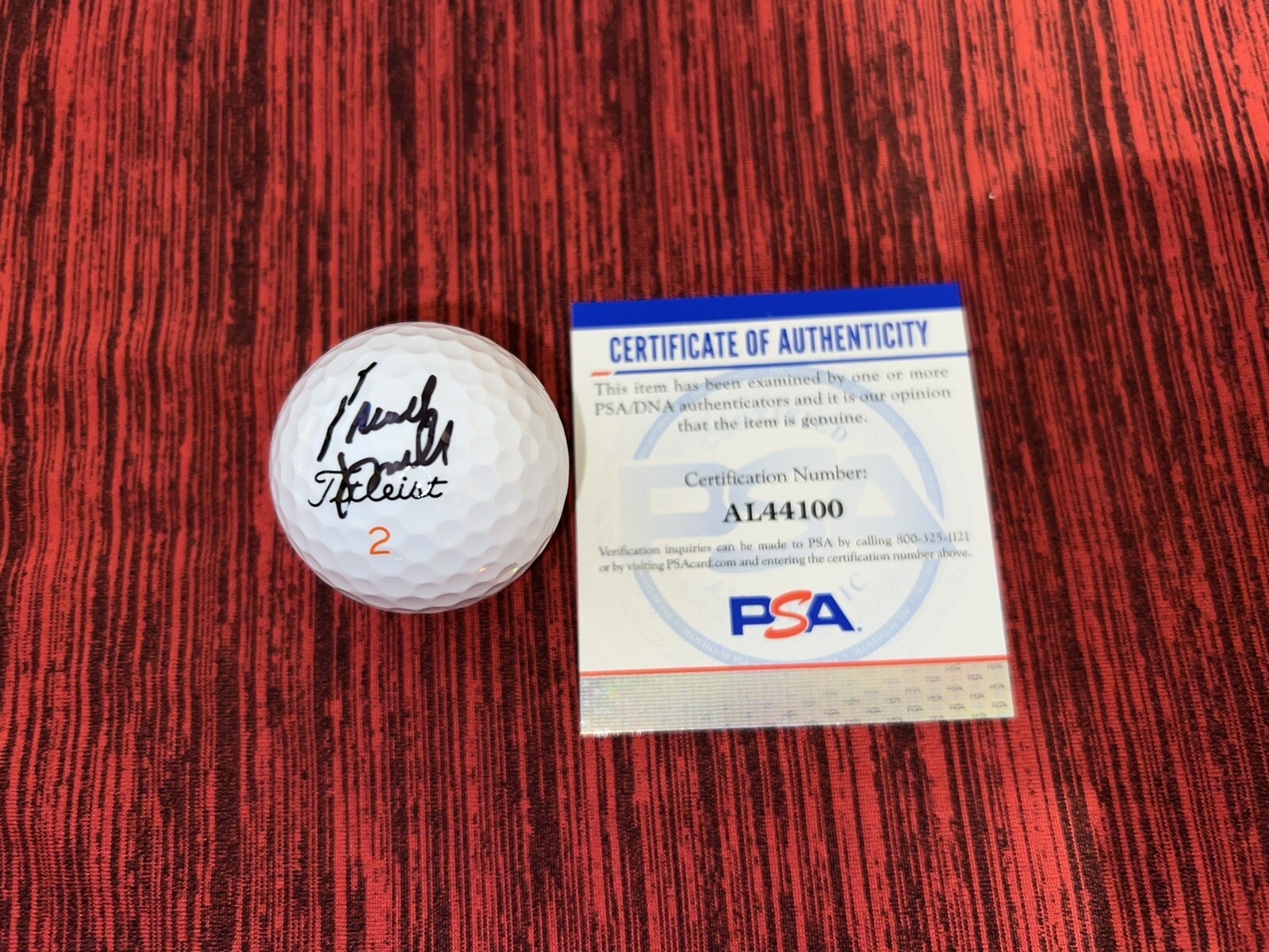 Brandt Snedeker Signed Titleist Velocity Golf Ball PGA Pro PSA/DNA #2