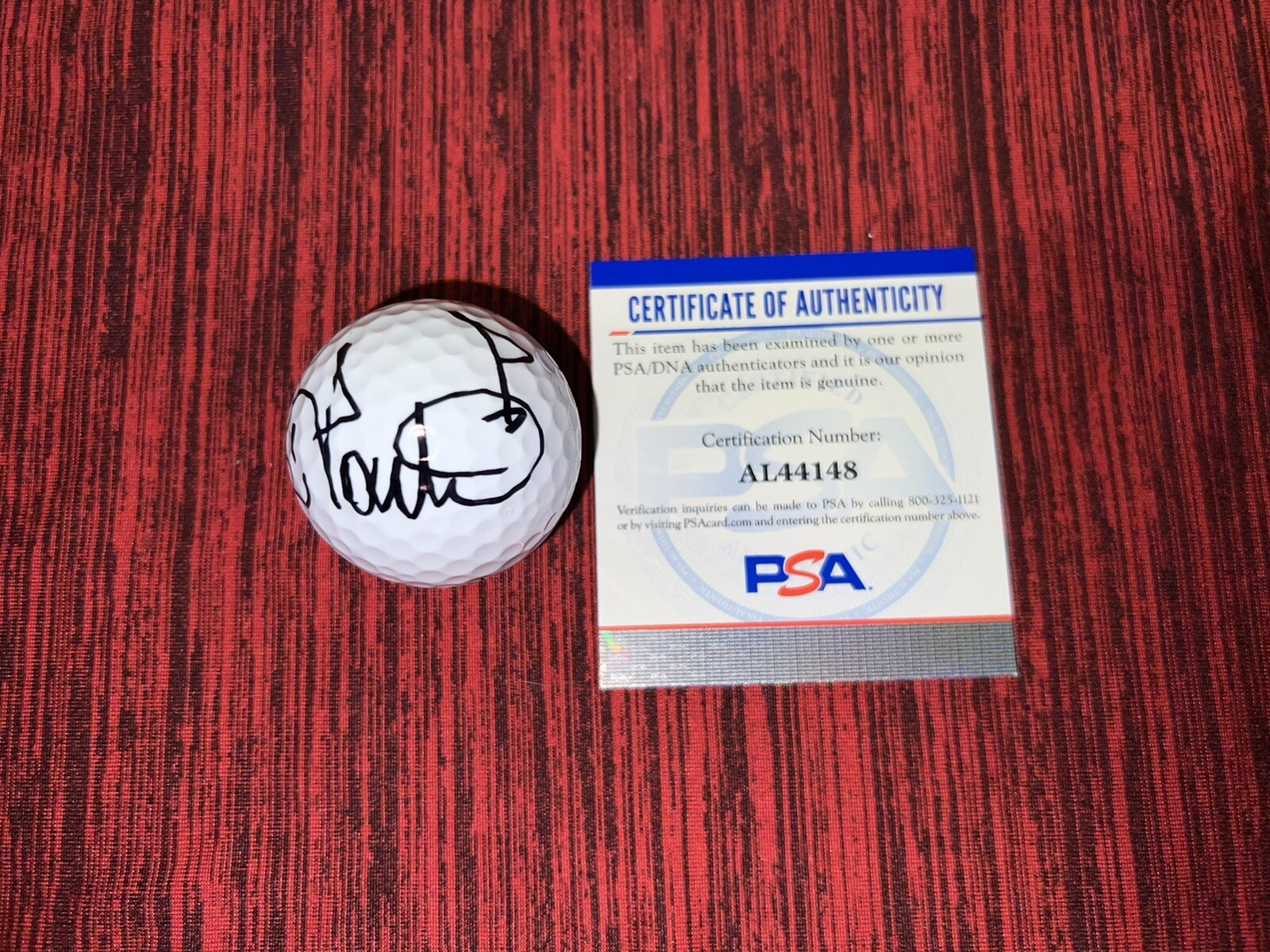 Ian Poulter Signed Titleist Velocity Golf Ball PGA Pro PSA/DNA