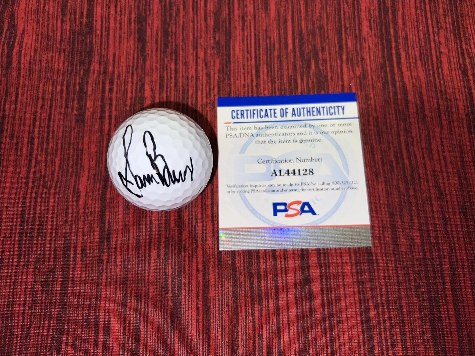 Sam Burns Signed Official Titleist  Velocity Golf Ball PGA PSA/DNA #2