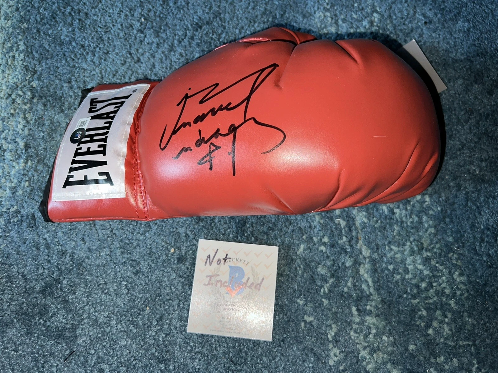 Juan Manuel Márquez Signed Everlast Boxing Glove Champ Hall Of Fame Beckett #6