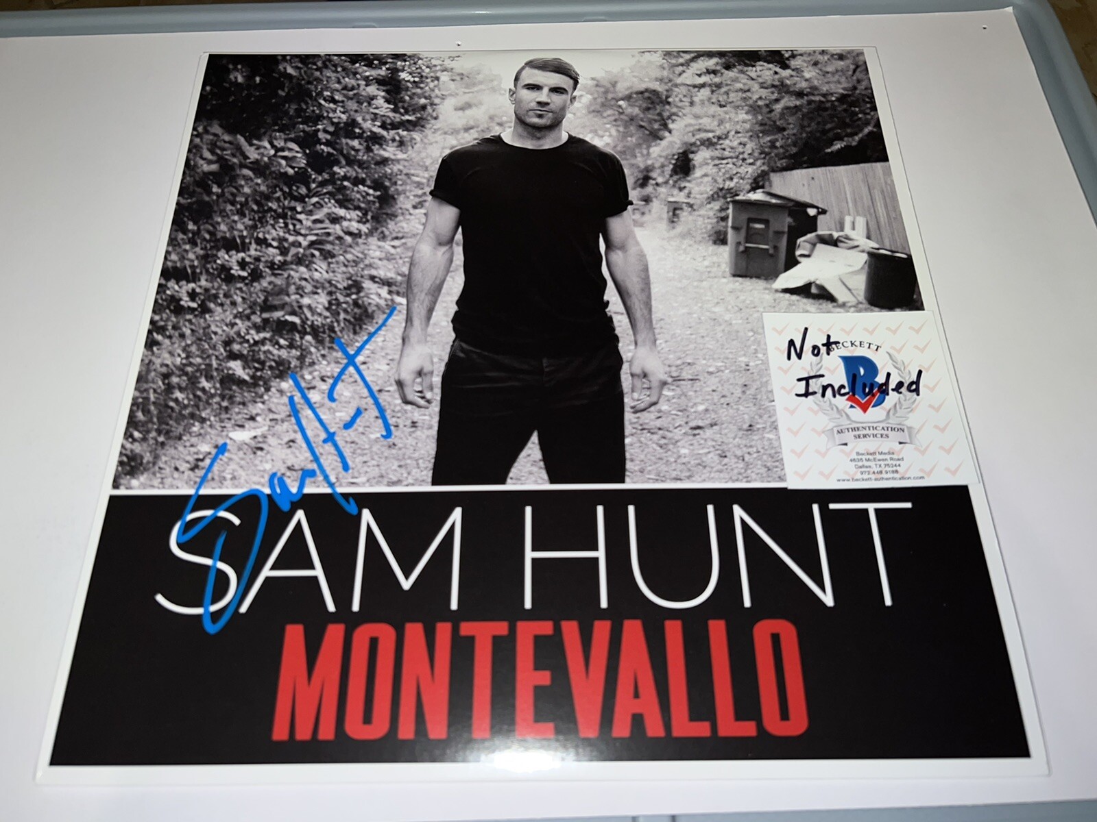 Sam Hunt Signed Montevallo Vinyl Country Music Superstar Beckett
