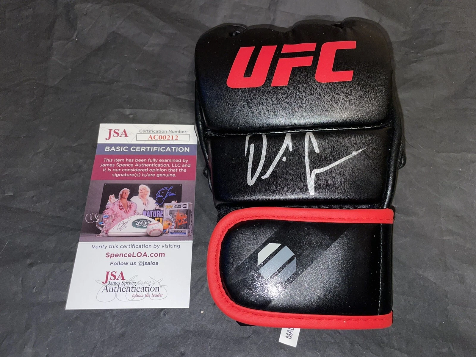 Daniel Cormier Signed UFC Glove Heavyweight Champ HOF 2022 JSA Auth #6