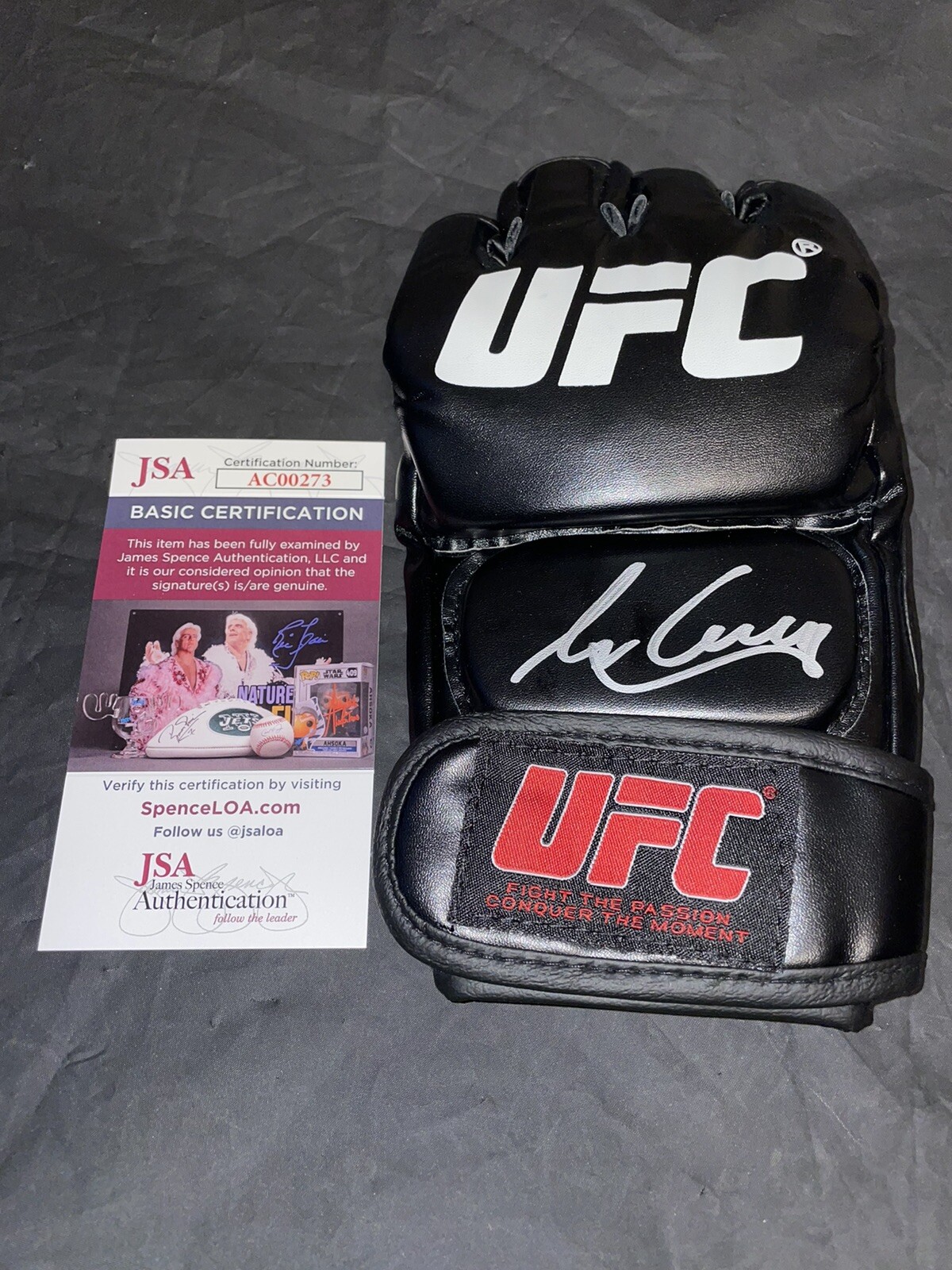 Ian Garry Signed UFC Glove “The Future” Ireland JSA Auth #2
