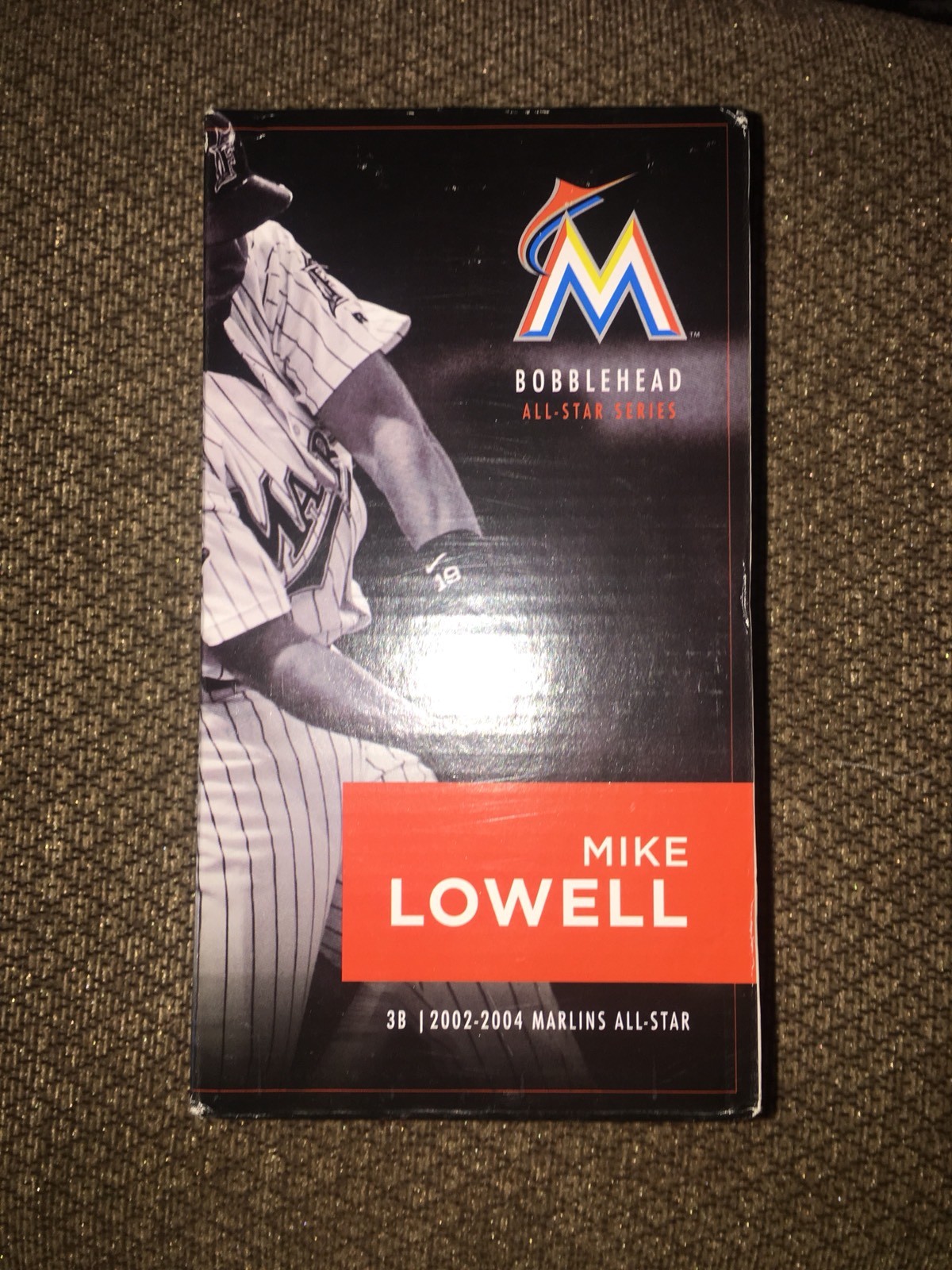 BRAND NEW MIKE LOWELL MIAMI MARLINS BOBBLE HEAD NIB ALL STAR SERIES 2017 COLLECTIBLE MEMORABILIA