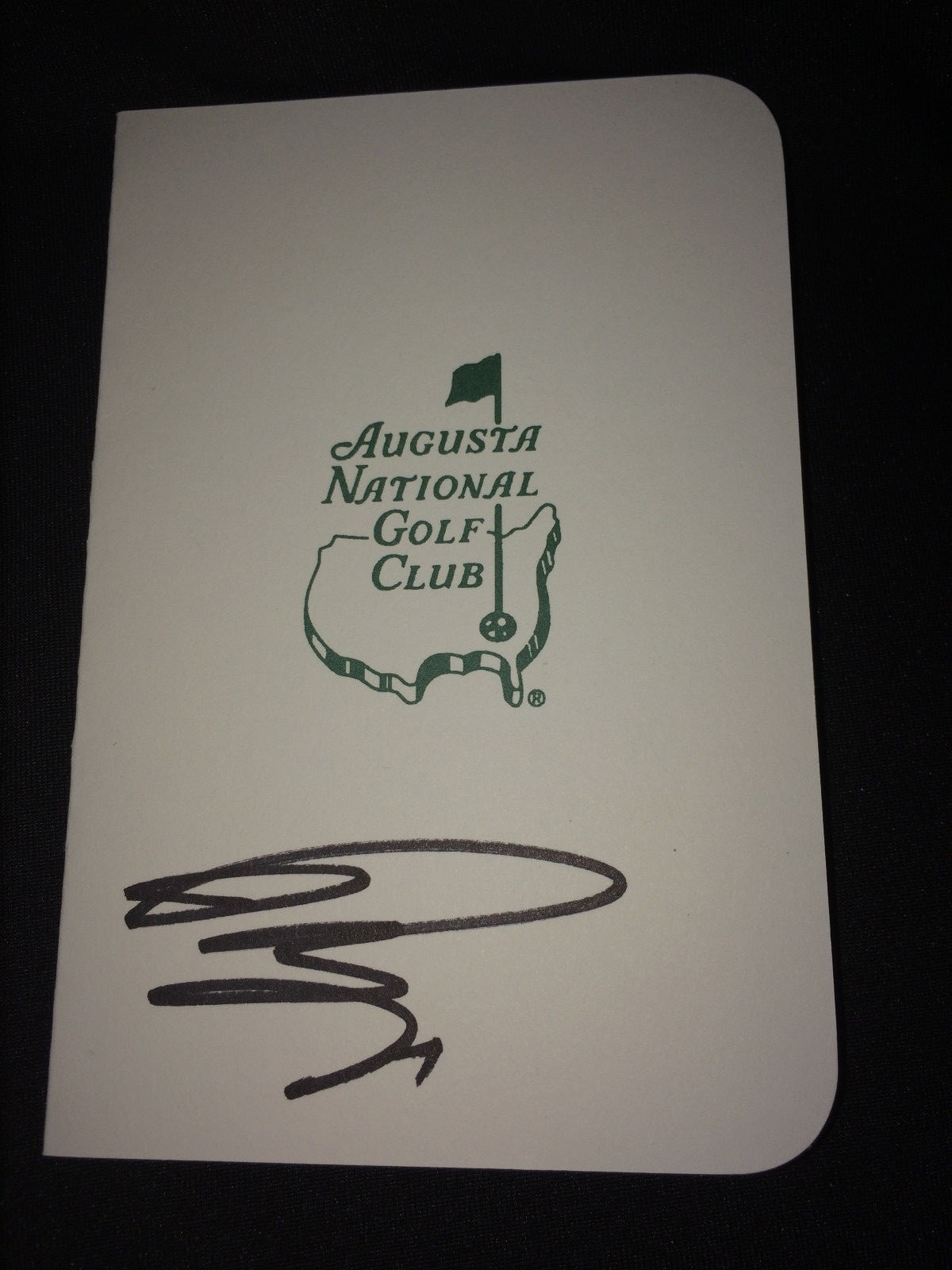 Ryo Ishikawa Signed/Auto Official Masters Scorecard Future Champion COA #2