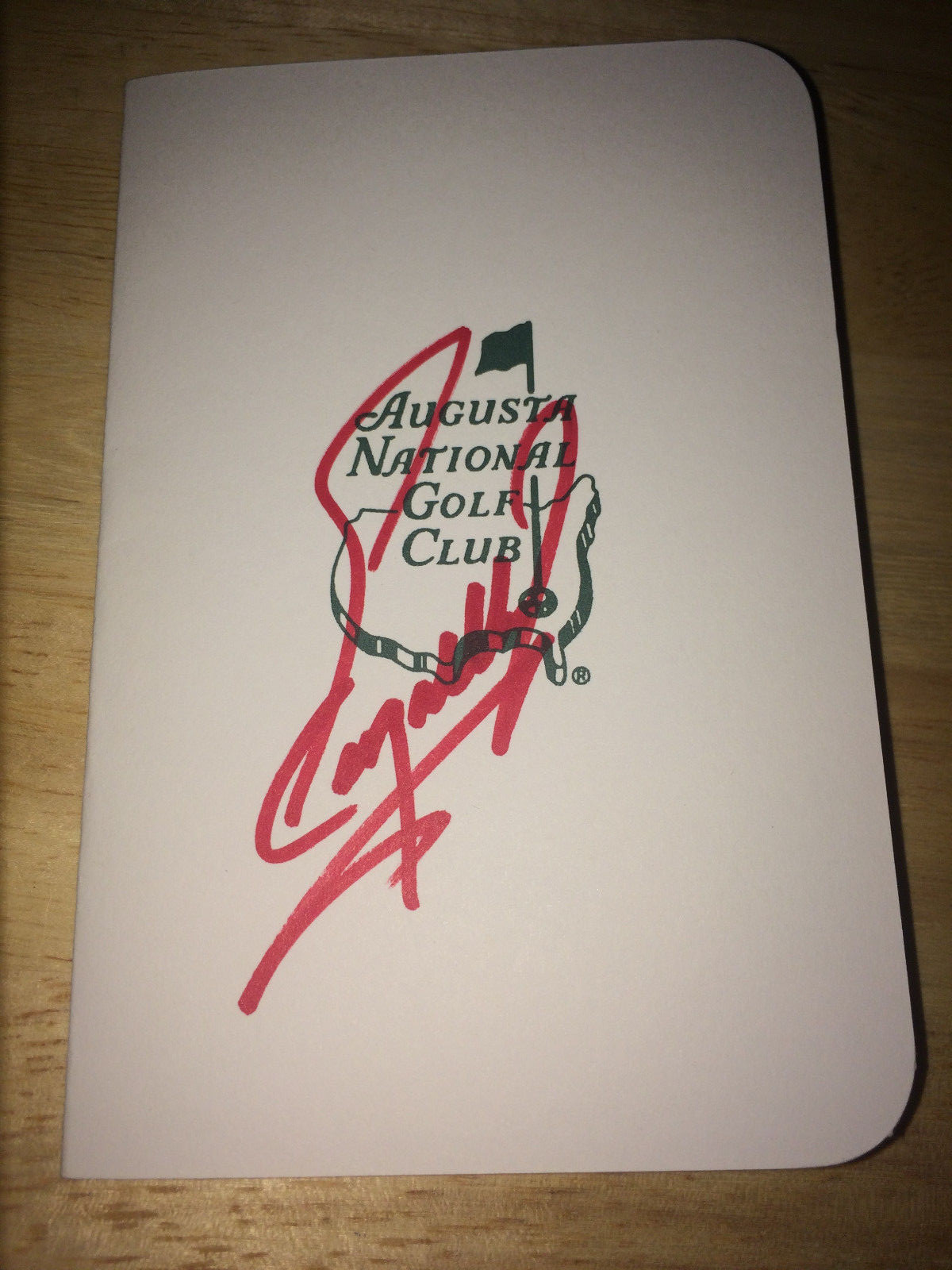 Fuzzy Zoeller Signed/Auto Official Masters Scorecard 1979 Champion COA