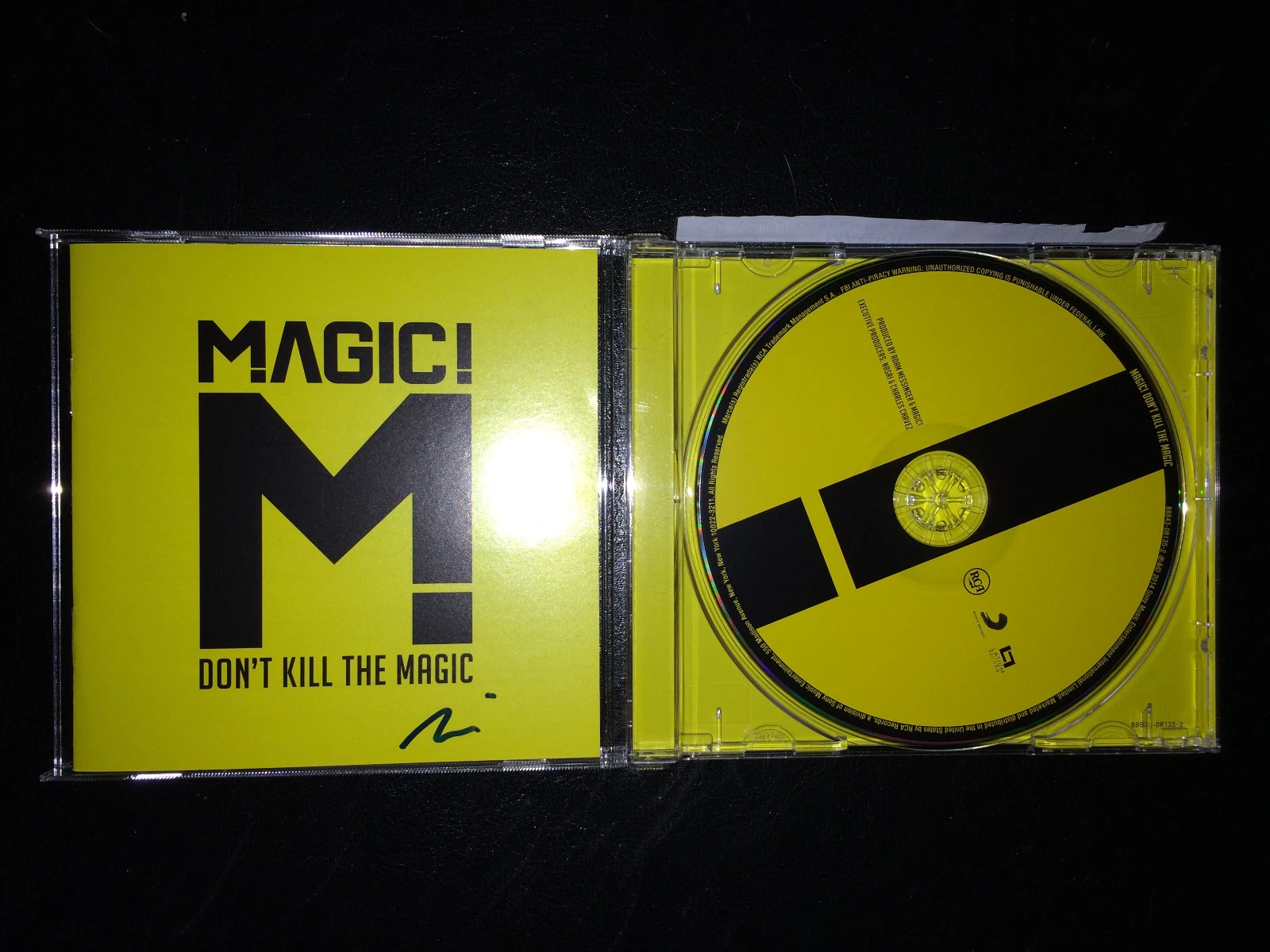 Nasri Atweh Signed CD Booklet with CD Magic! 