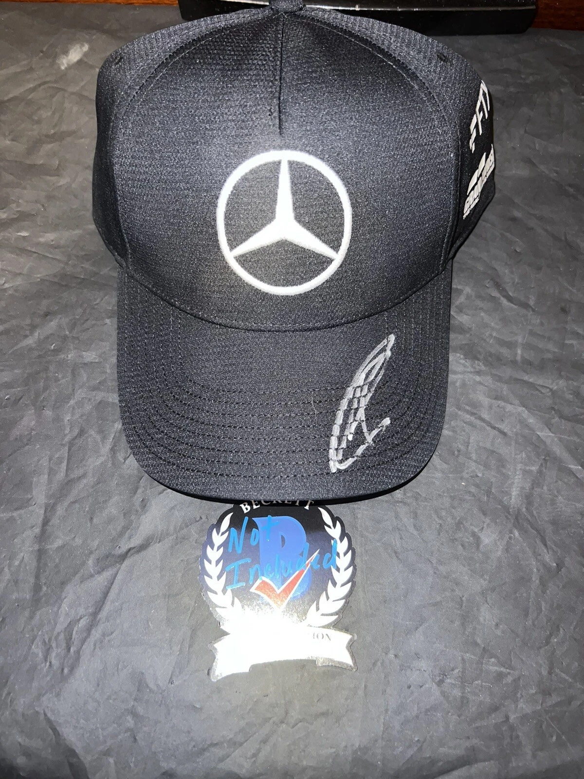 George Russell Signed Official Mercedes AMG Hat F1 Superstar Mercedes Beckett
