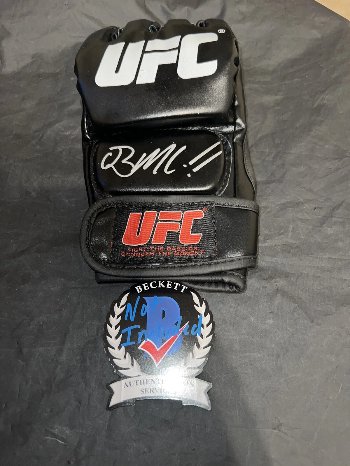 Brandon Moreno Signed UFC Boxing Glove UFC Champ “The Assassin Baby” Beckett #2