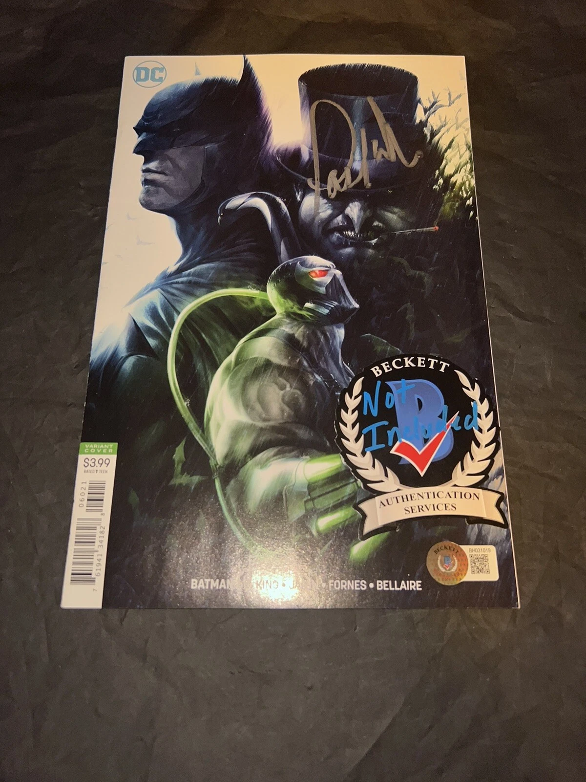 Paul Williams Signed DC Batman Comic Book The Penguin Beckett