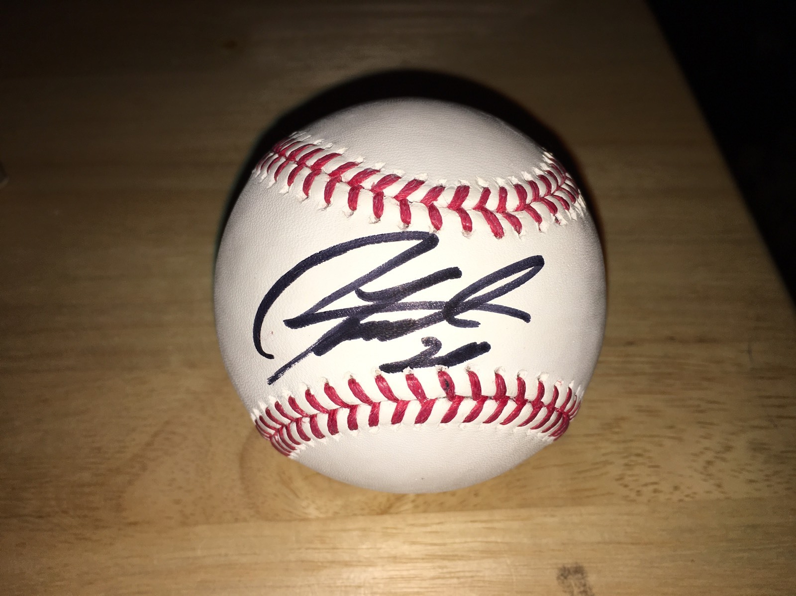 Ayumu Ishikawa Signed Official Major League Baseball Chiba Lotte Marines COA