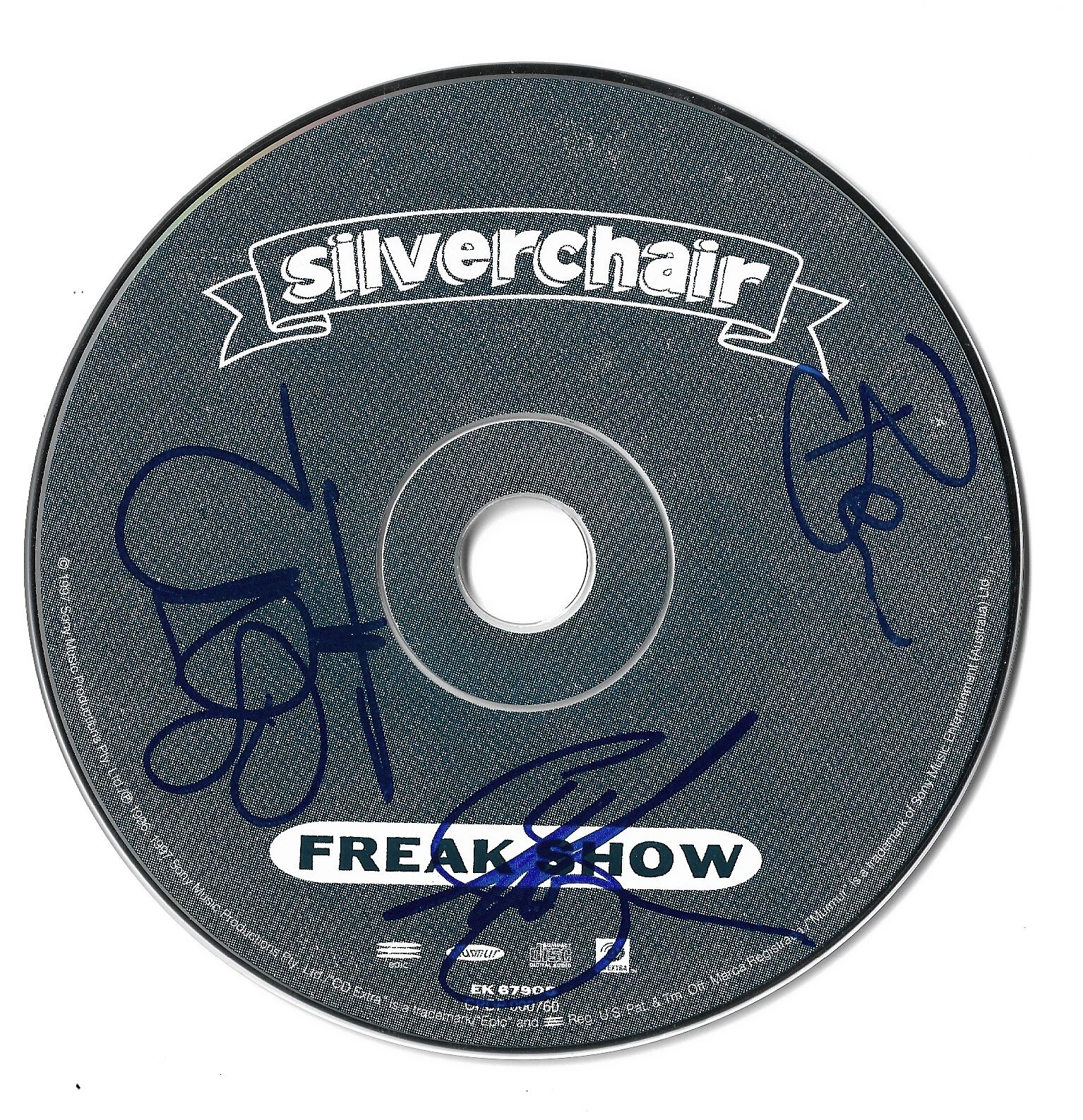 SILVERCHAIR SIGNED FREAK SHOW CD BY DANIEL JOHNS CHRIS JOANNOU BEN GILLIES COA COLLECTIBLE MEMORABILIA
