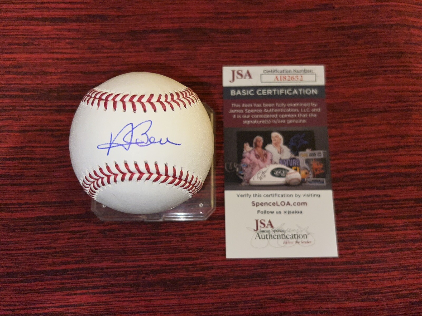 Andrew Benintendi Signed Official Major League Baseball Chicago White Sox JSA