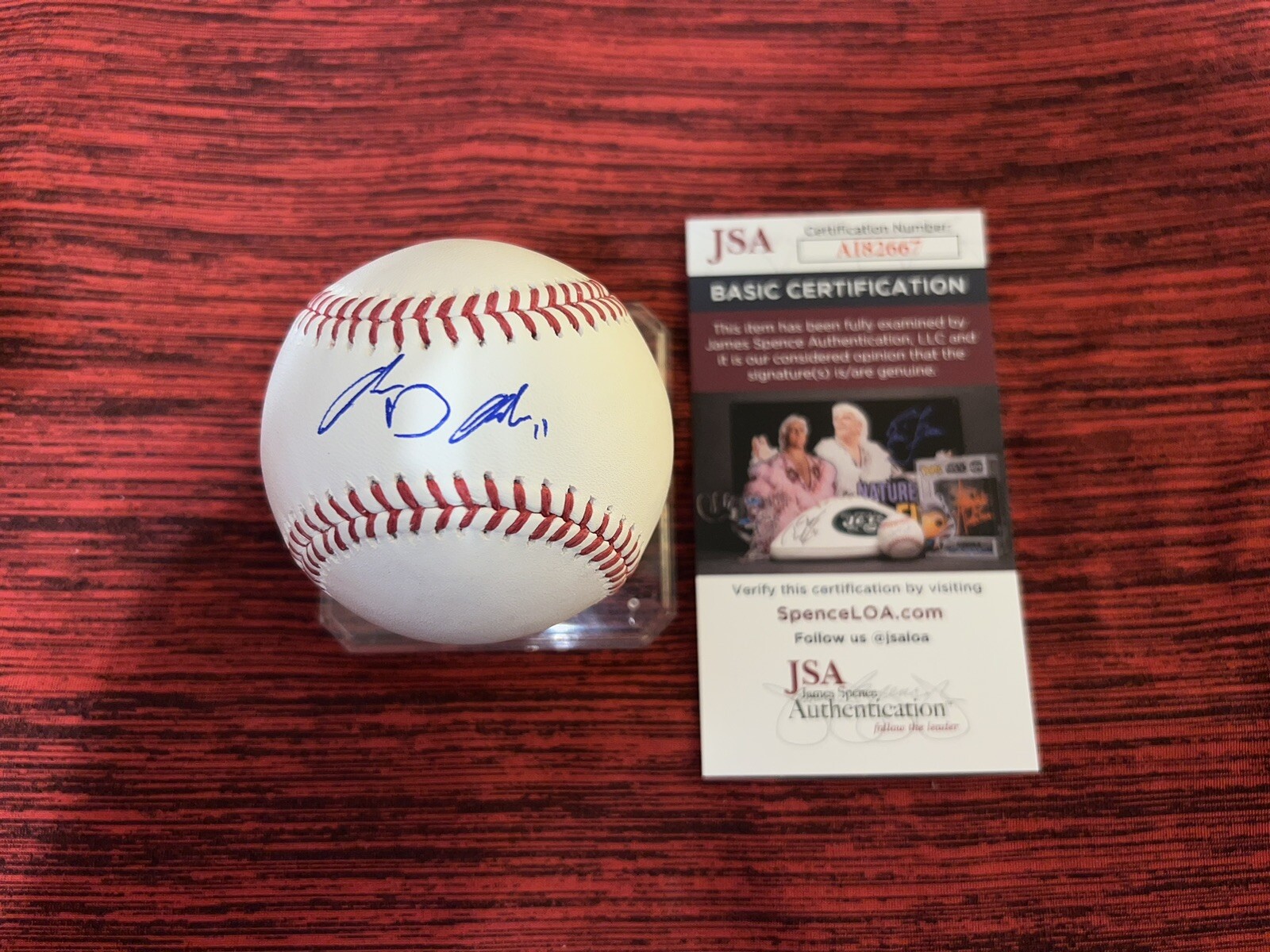 Chase Dollander Signed Official Major League Baseball 2023 Top 5 Pick JSA #3