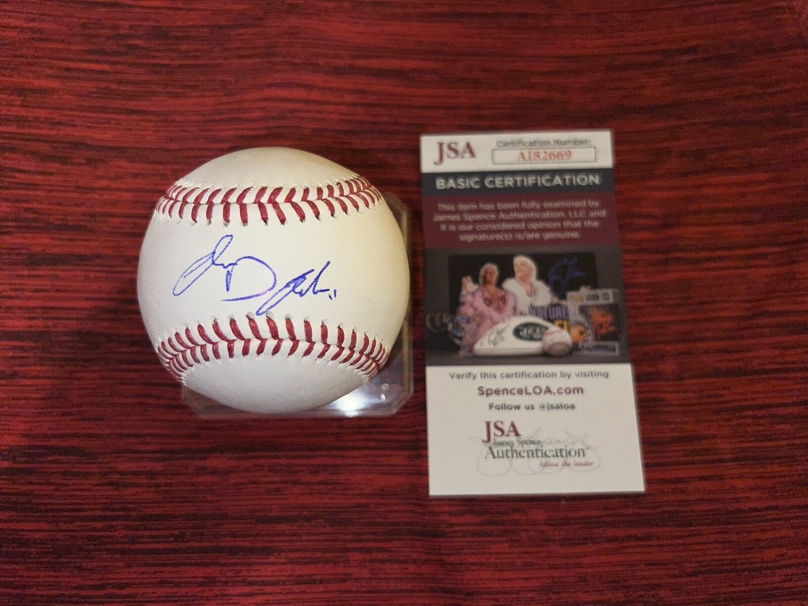 Chase Dollander Signed Official Major League Baseball 2023 Top 5 Pick JSA #4