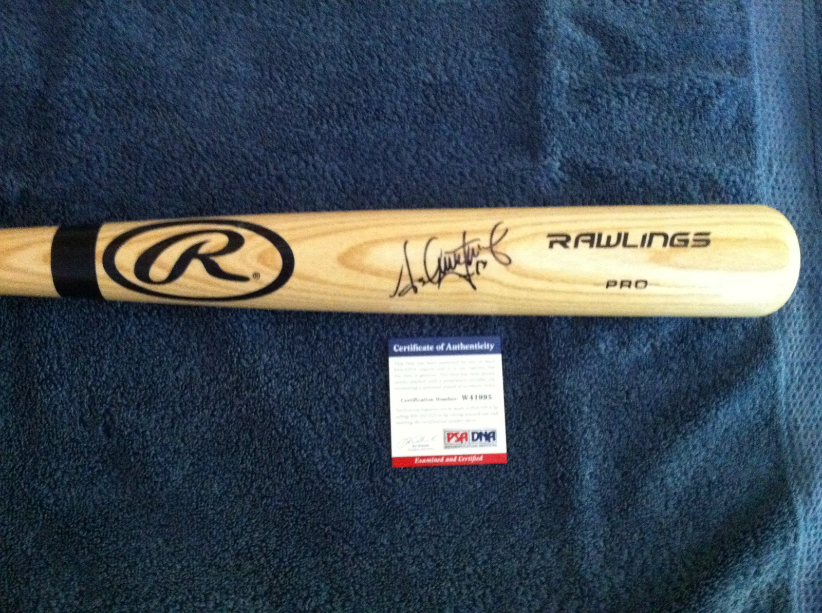 Asdrubal Cabrera Signed/Auto Rawlings Full Size Bat Washington Nationals PSA/DNA