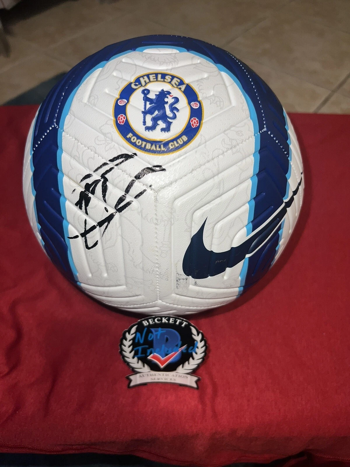 Christian Pulisic Signed Official Chelsea FC Soccer Ball Team USA Star Beckett