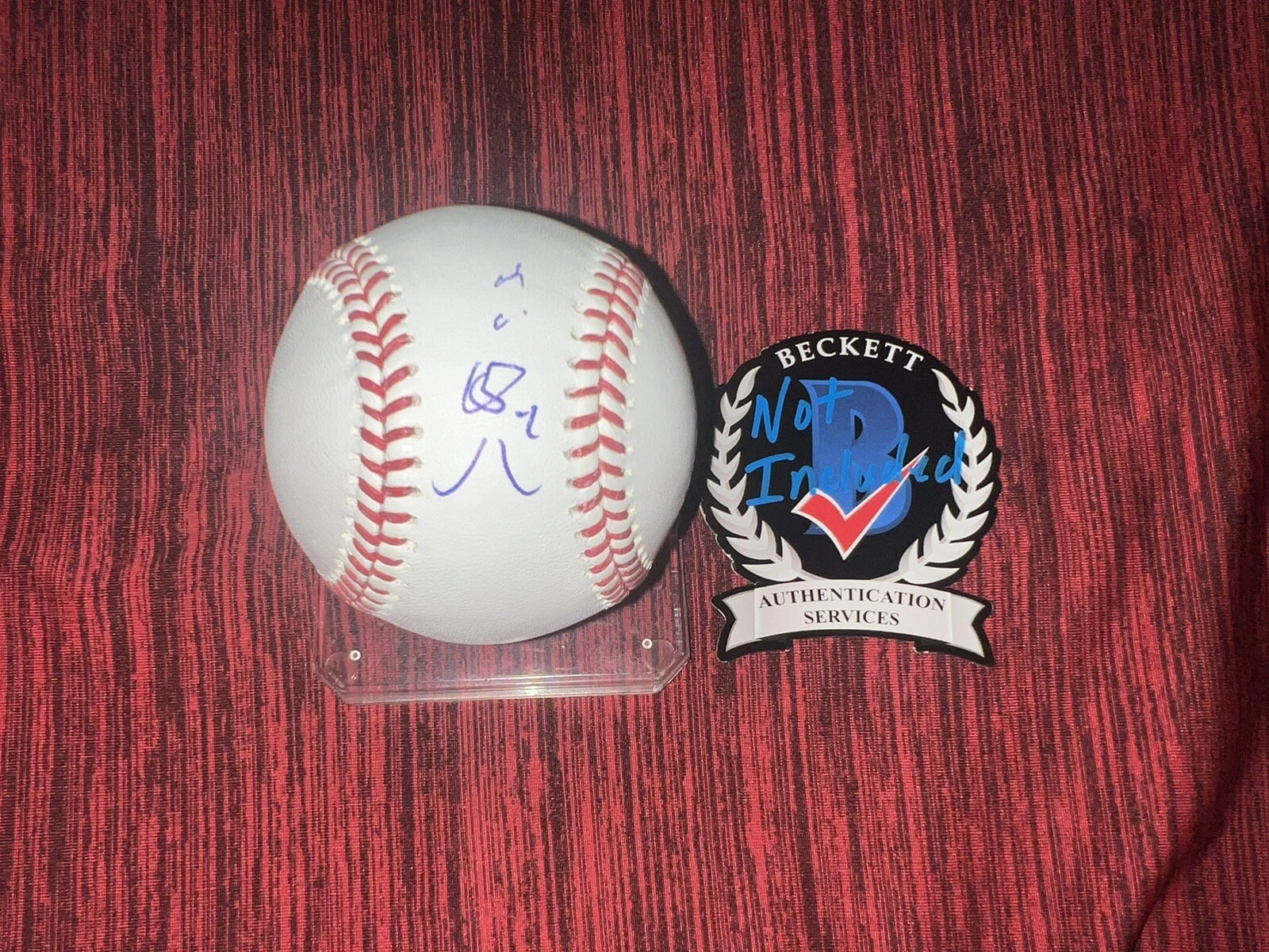 Tetsuto Yamada Signed Official Major League Baseball 2023 WBC Japan Beckett