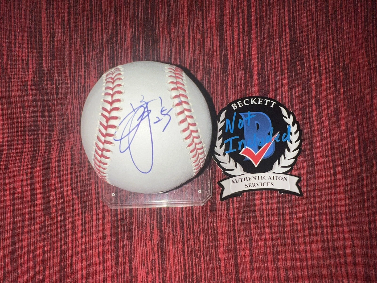 Kazuma Okamoto Signed Official Major League Baseball 2023 WBC Japan Beckett