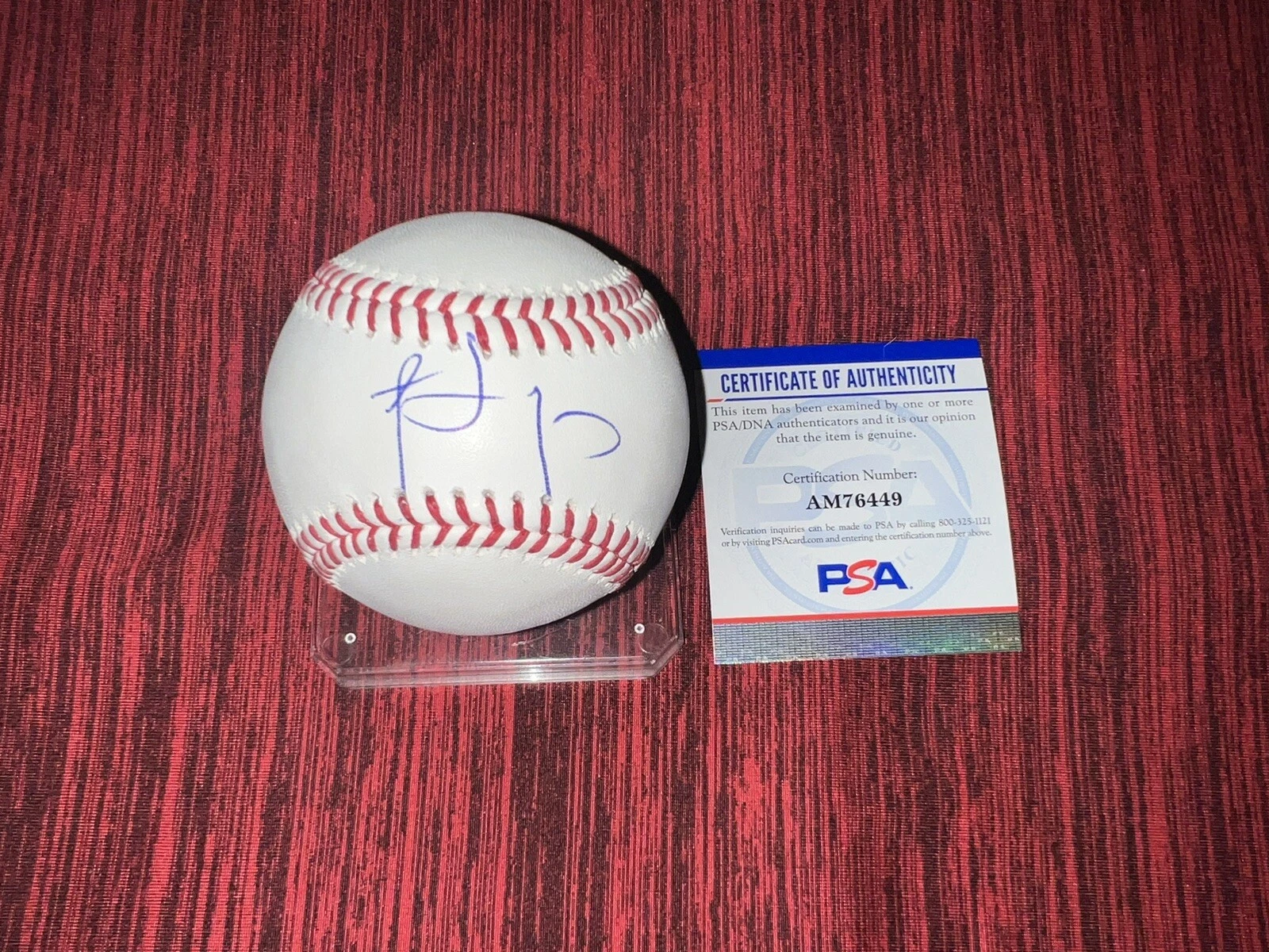 Ivanka Trump Signed Official Major League Baseball Make America Great PSA/DNA