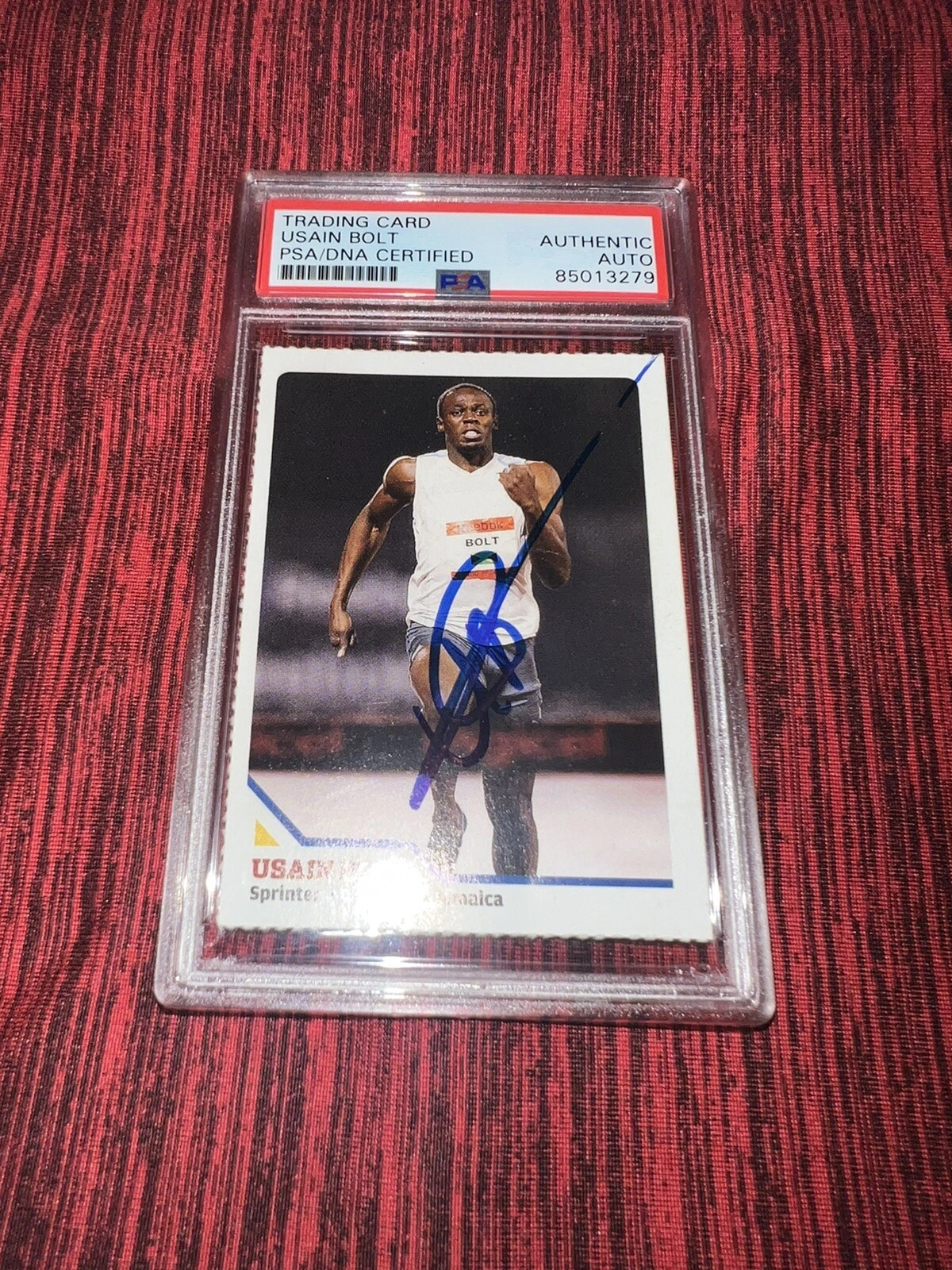 Usain Bolt Signed 2008 SI For Kids Trading Card Rookie Jamaica Legend PSA/DNA #3