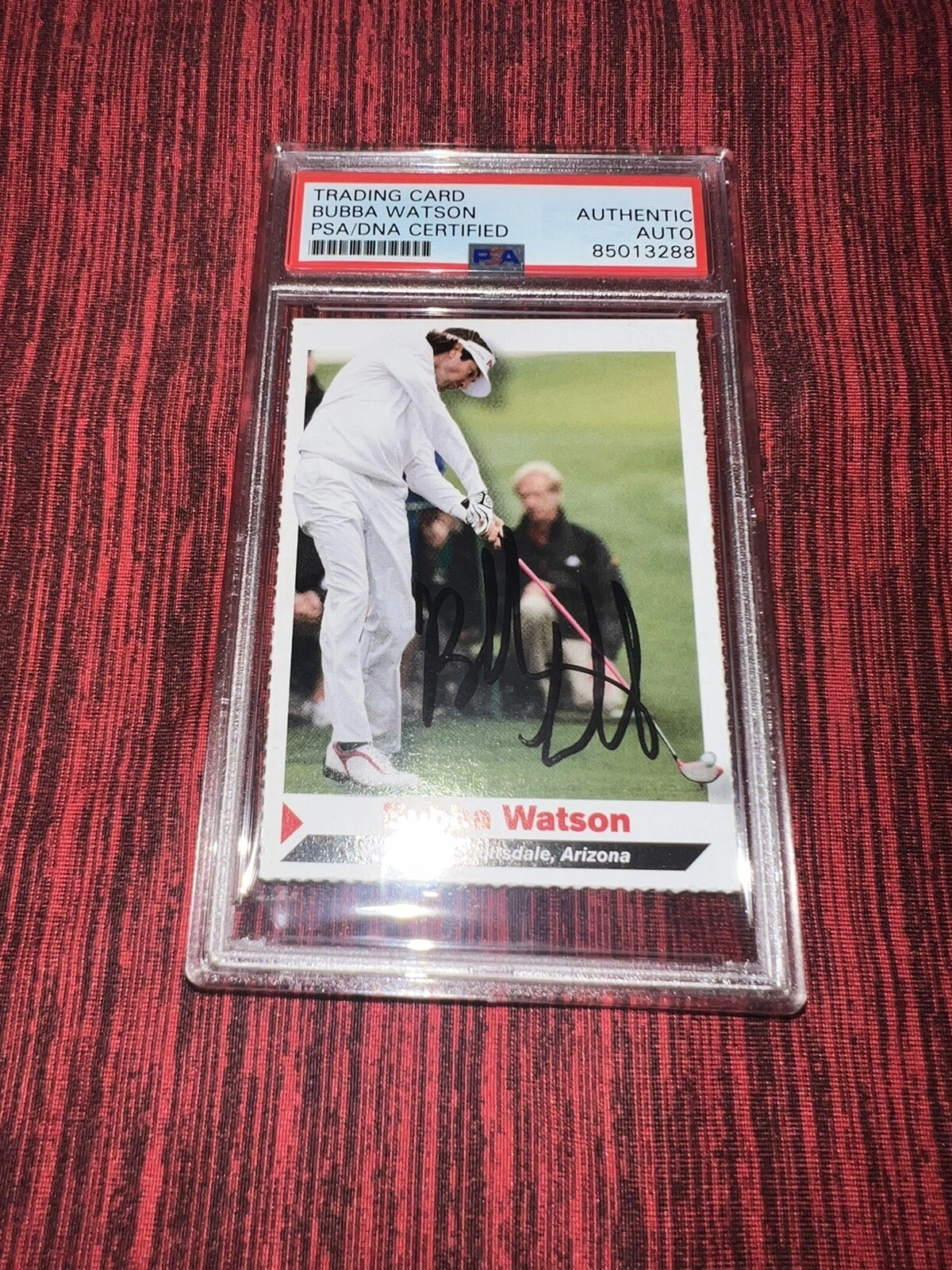 Bubba Watson Signed 2012 SI For Kids Rookie Trading Card LIV Star PSA/DNA