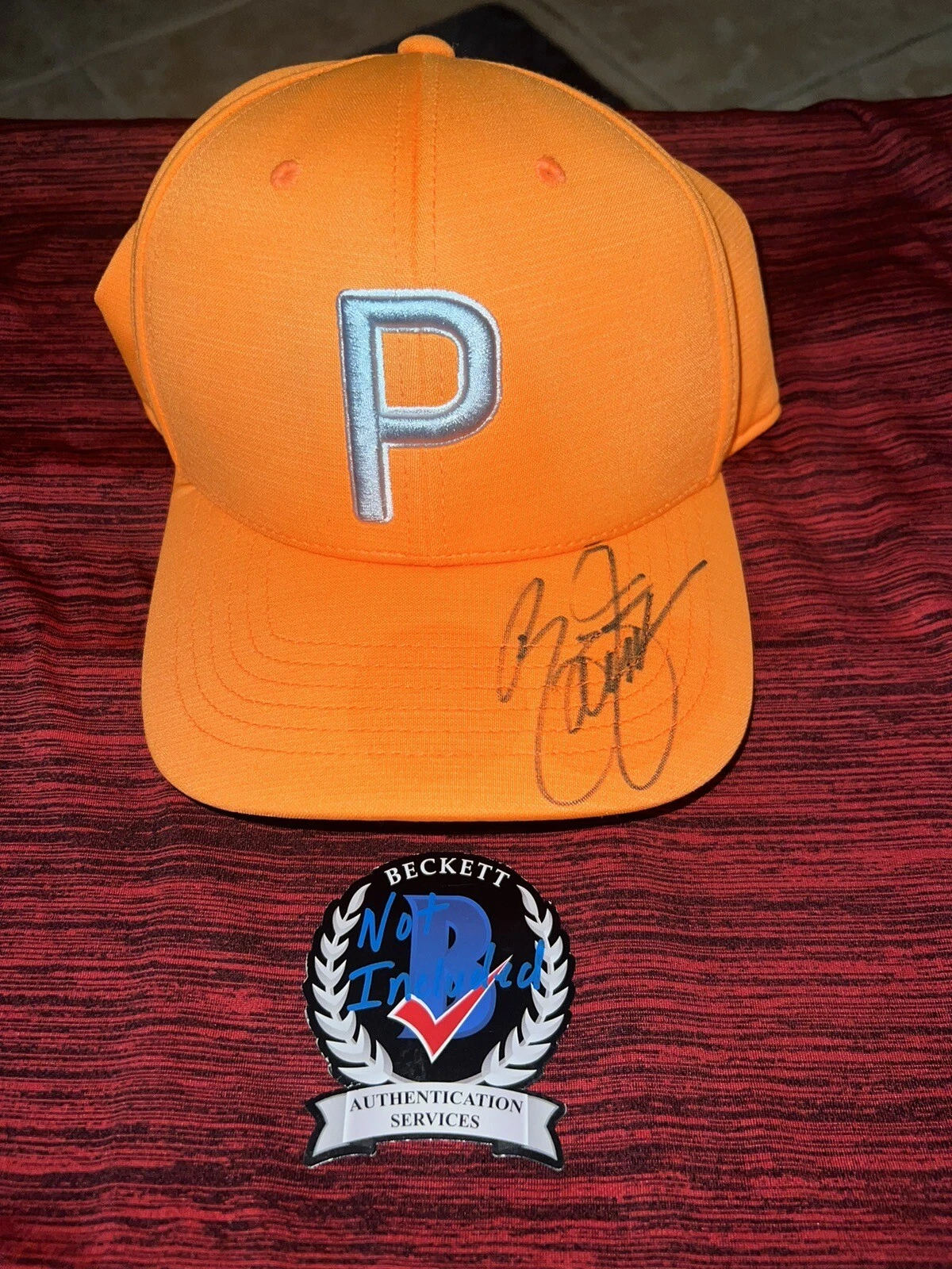 Rickie Fowler Signed Official Puma Golf Cap Hat PGA Superstar Beckett