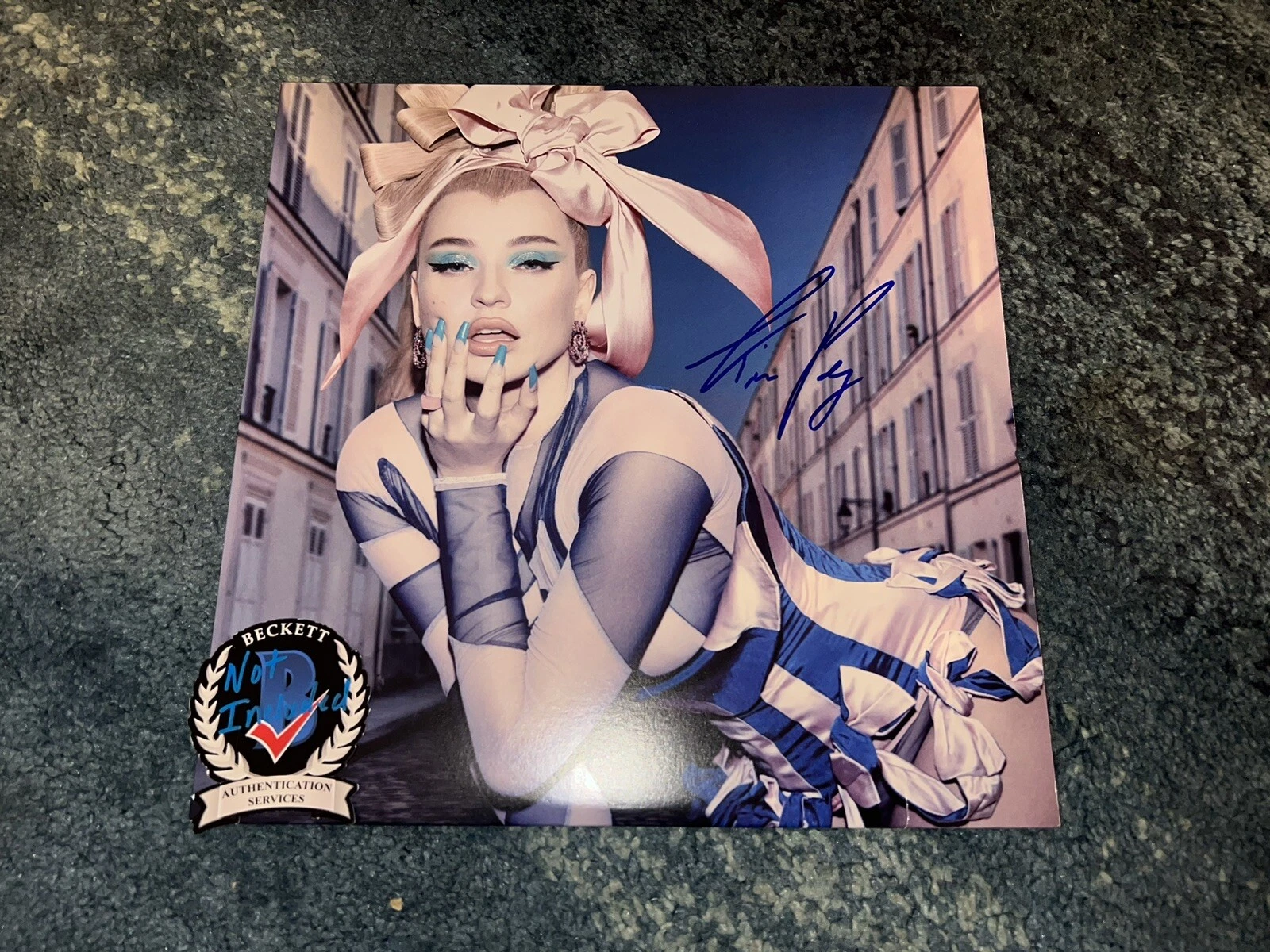 Kim Petras Signed Coconuts Vinyl Grammy Award Winner Beckett