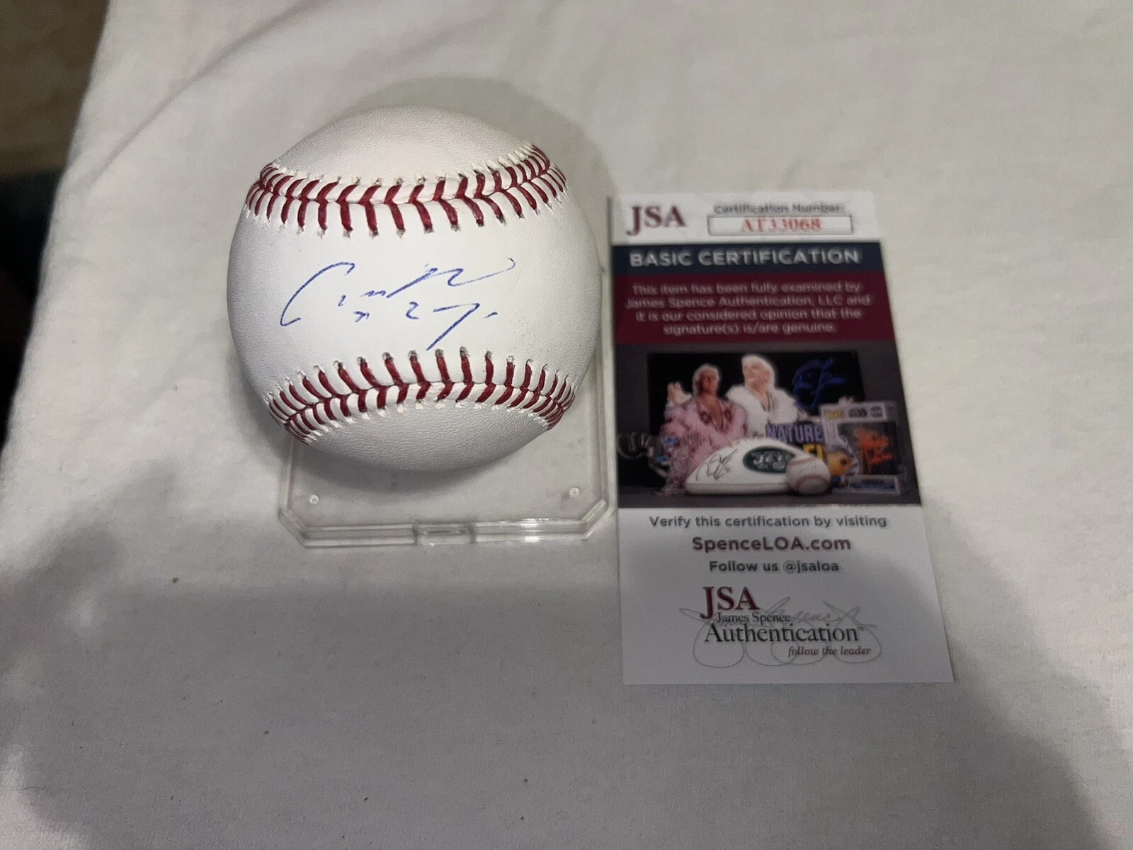 Seiya Suzuki Signed Official Major League Baseball Chicago Cubs Japan JSA