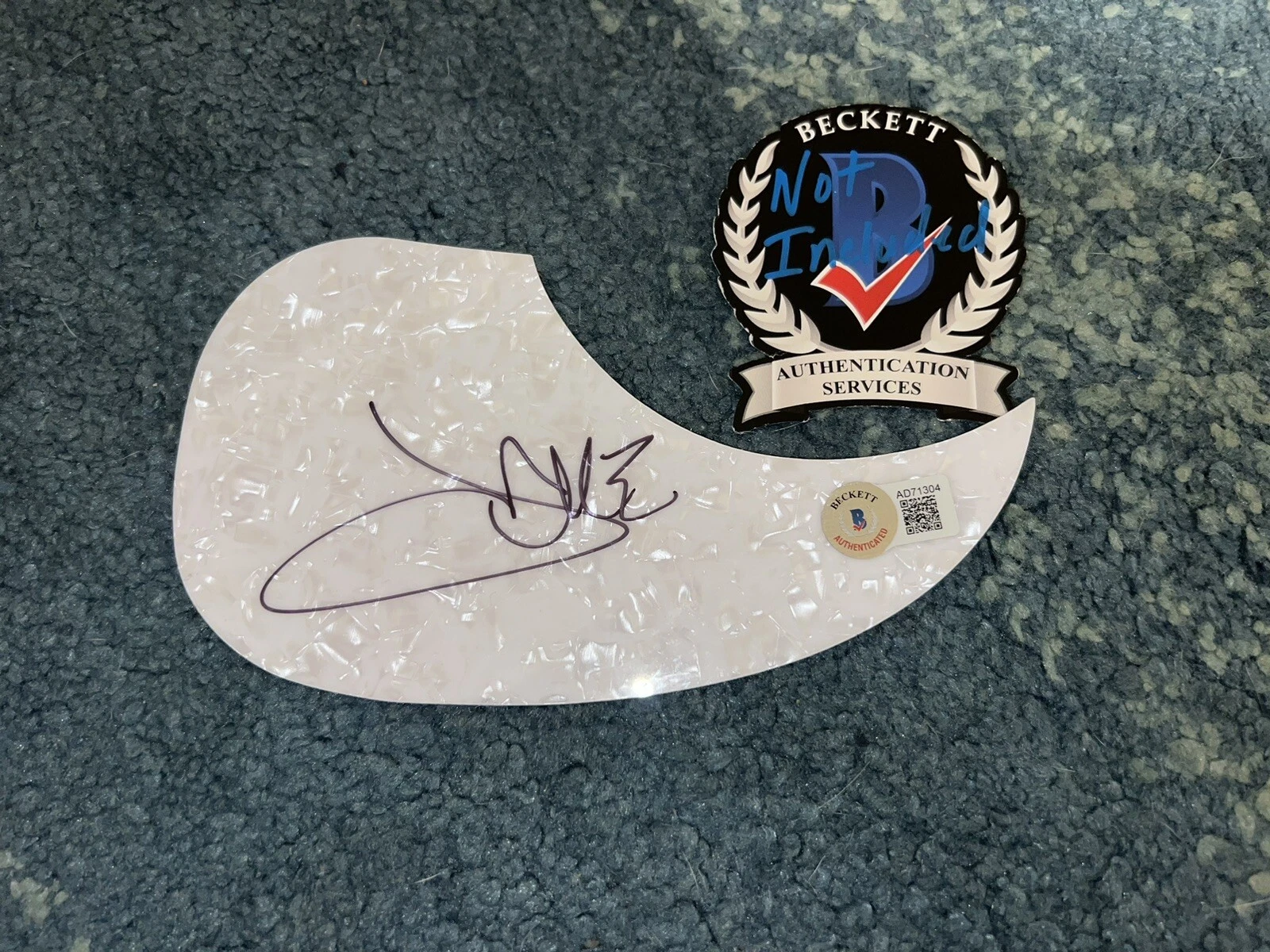 Jake Owen Signed Acoustic Pickguard Country Music Superstar Beckett #2