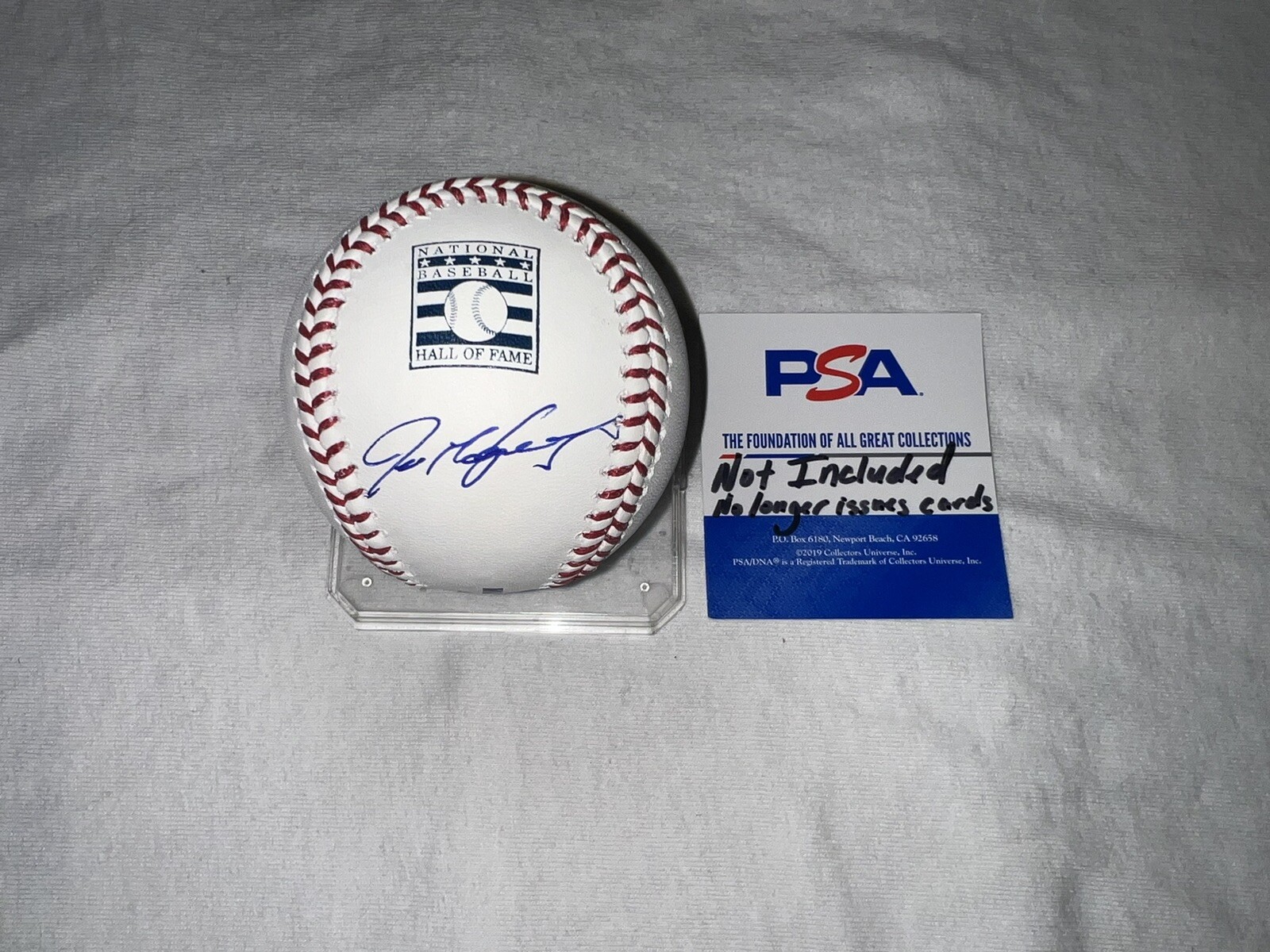 Ivan Rodriguez Signed Official Hall Of Fame Baseball Rangers Tigers PSA/DNA