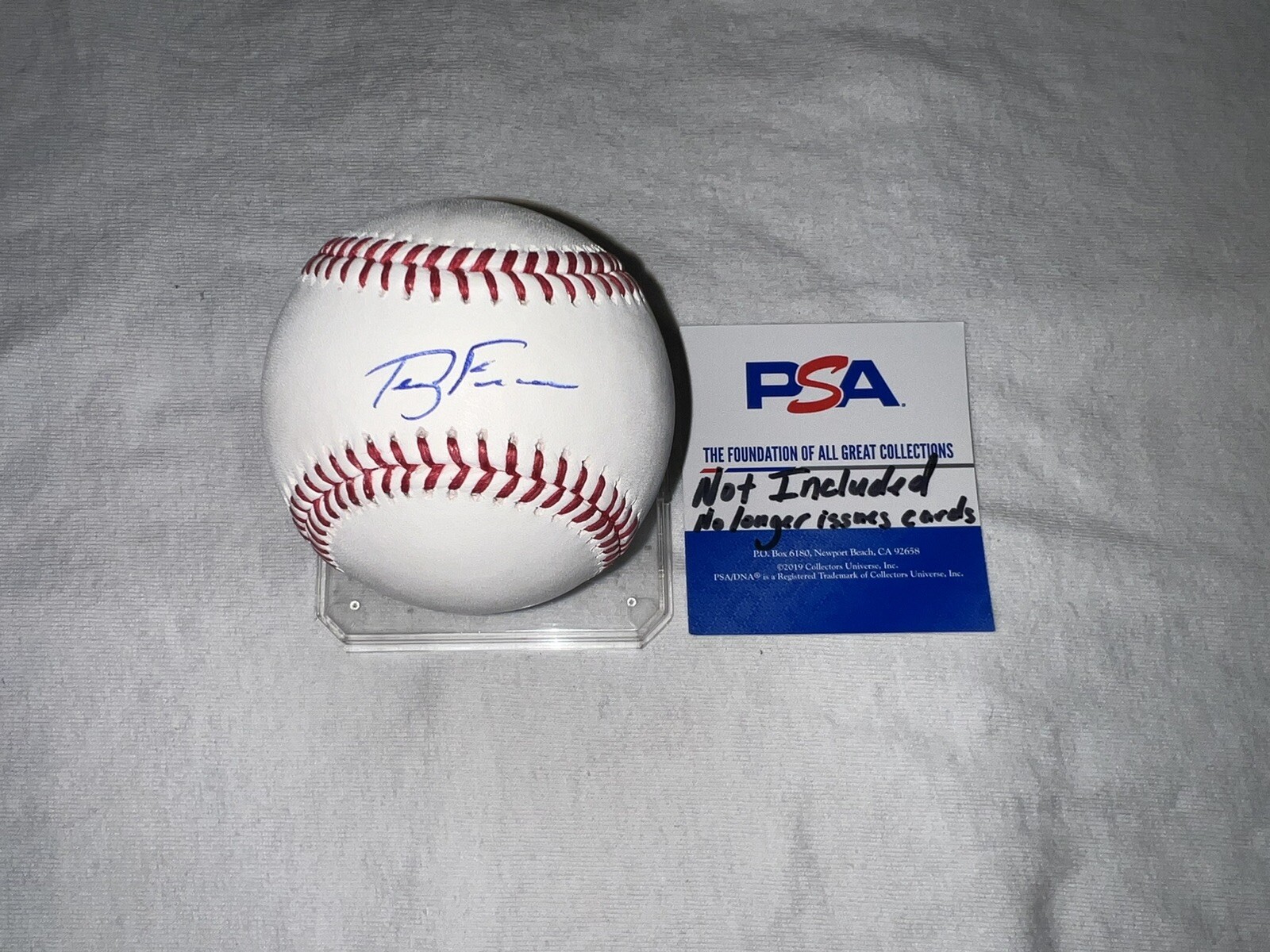 Terry Francona Signed Official Major League Baseball Indians Red Sox PSA/DNA #2
