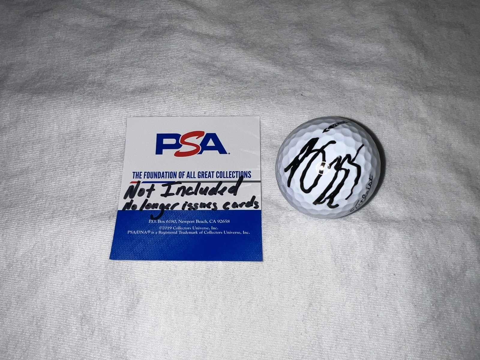Rose Zhang Signed Titleist Golf Ball LPGA Legend Superstar PSA/DNA #2