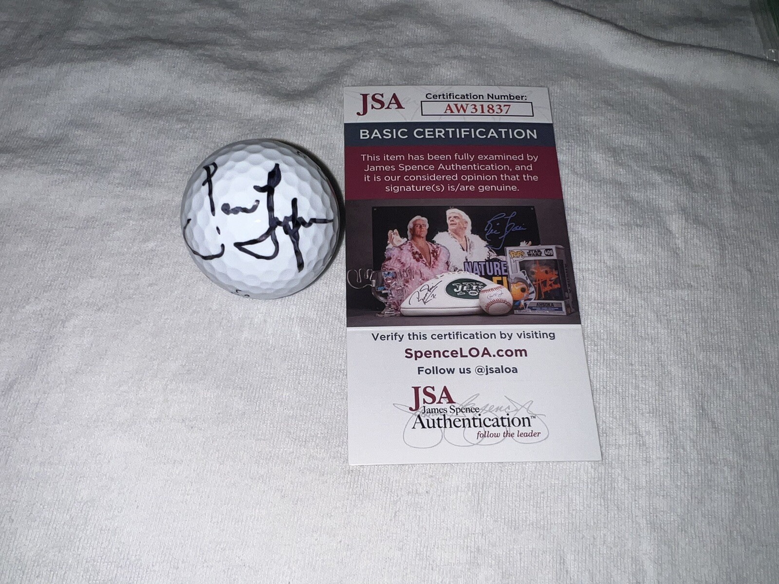 Jason Dufner Signed Official Titleist Golf Ball PGA Champion JSA Cert