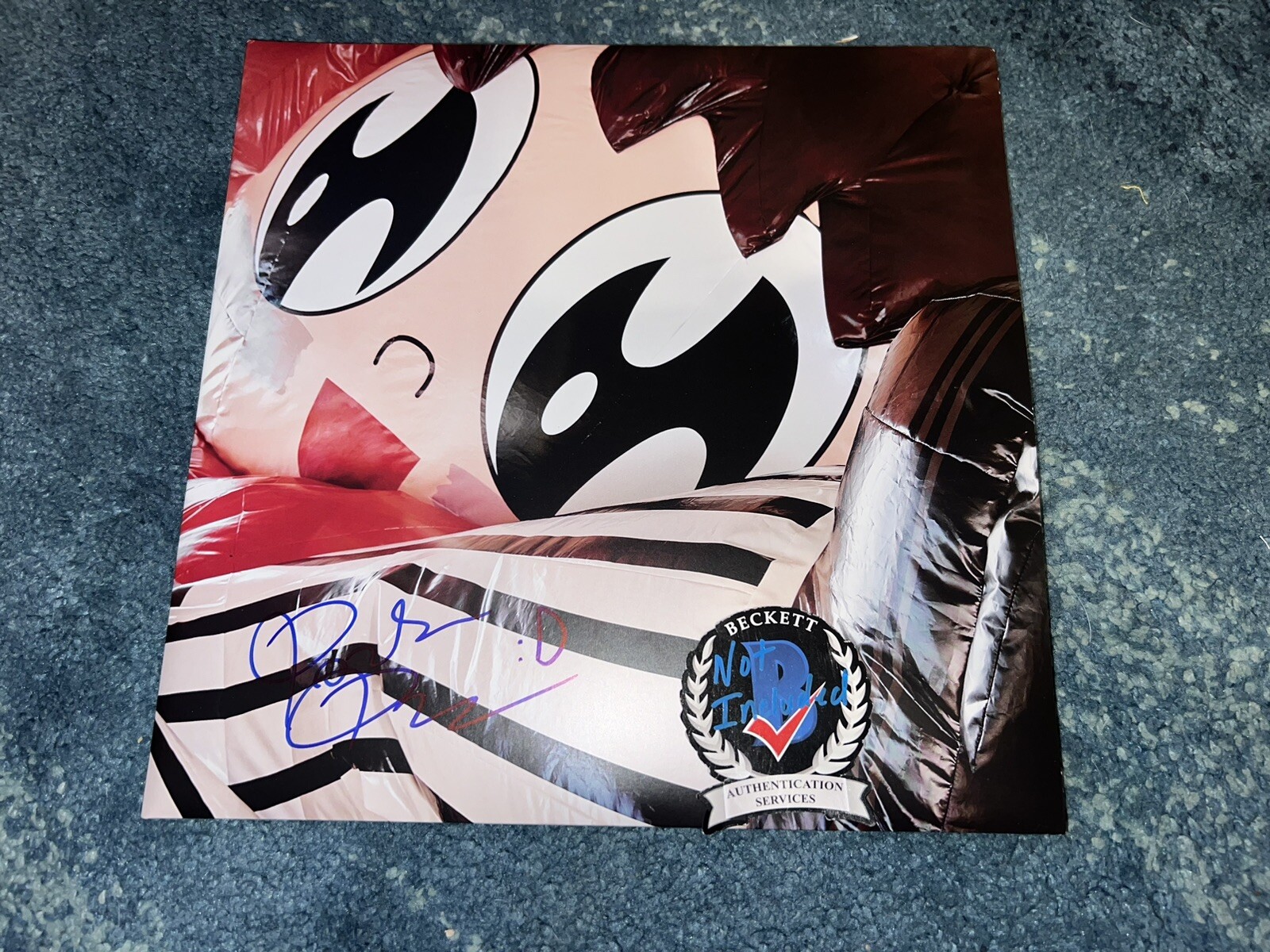 Porter Robinson Signed Smile! :D Vinyl Legend Superstar Beckett