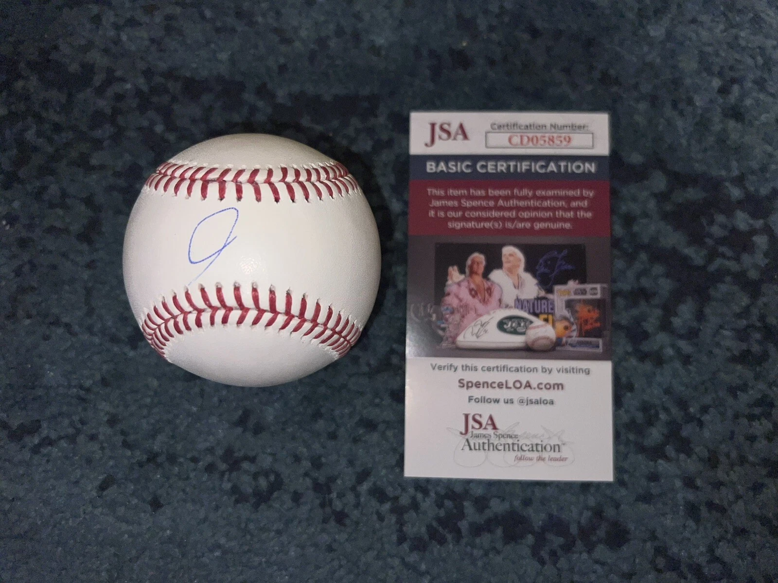 Shota Imanaga Signed Official Major League Baseball Chicago Cubs Japan JSA Auth