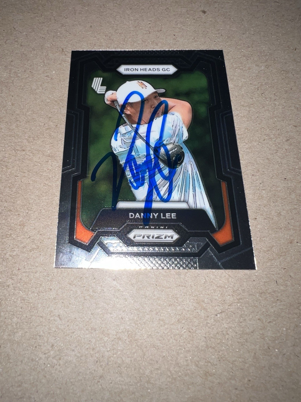 Danny Lee Signed 2024 Panini Prizm Trading Card (45) LIV Golf Iron Heads #2