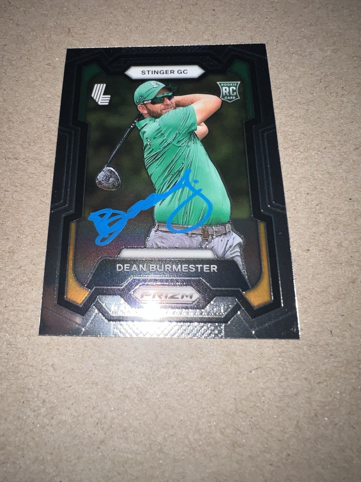 Dean Burmester Signed 2024 Panini Prizm Trading Card (6) LIV Golf Stingers