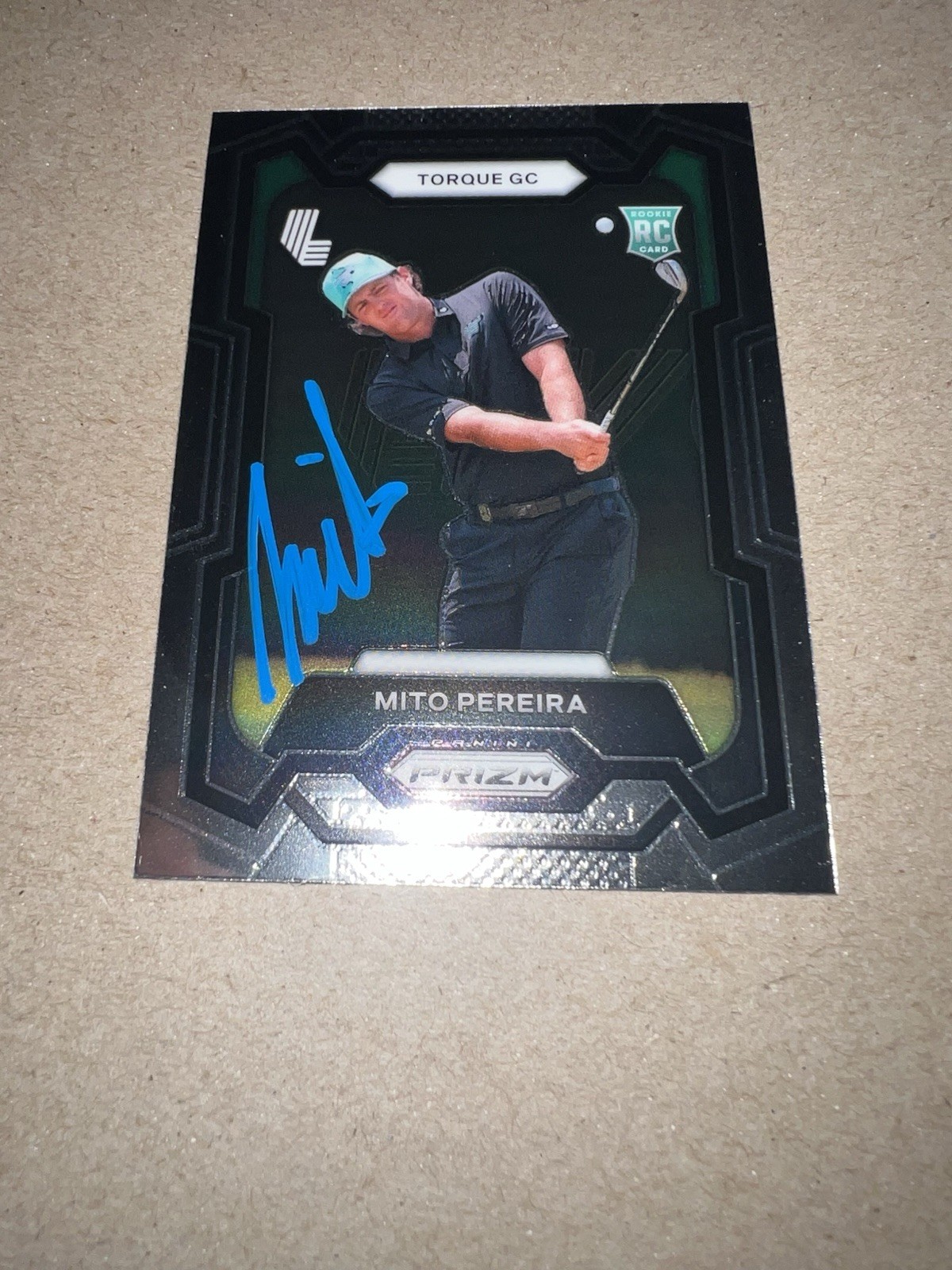 Mito Pereira Signed 2024 Panini Prizm Trading Card (33) LIV Golf Torque GC