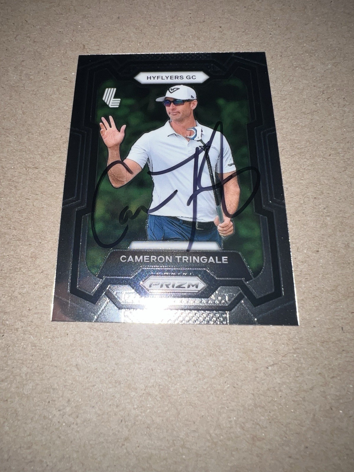 Cameron Tringale Signed 2024 Panini Prizm Trading Card (49) LIV Golf HighFlyers