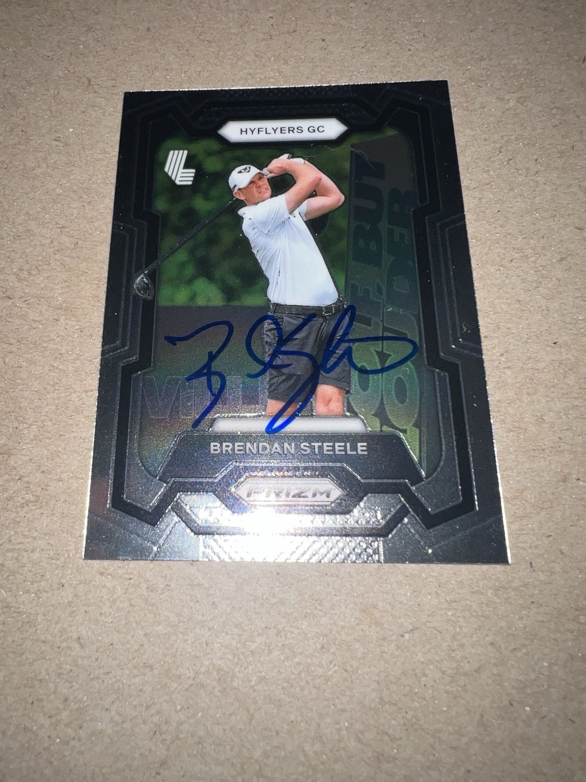 Brendan Steele Signed 2024 Panini Prizm Trading Card (18) LIV Golf HighFlyers #3