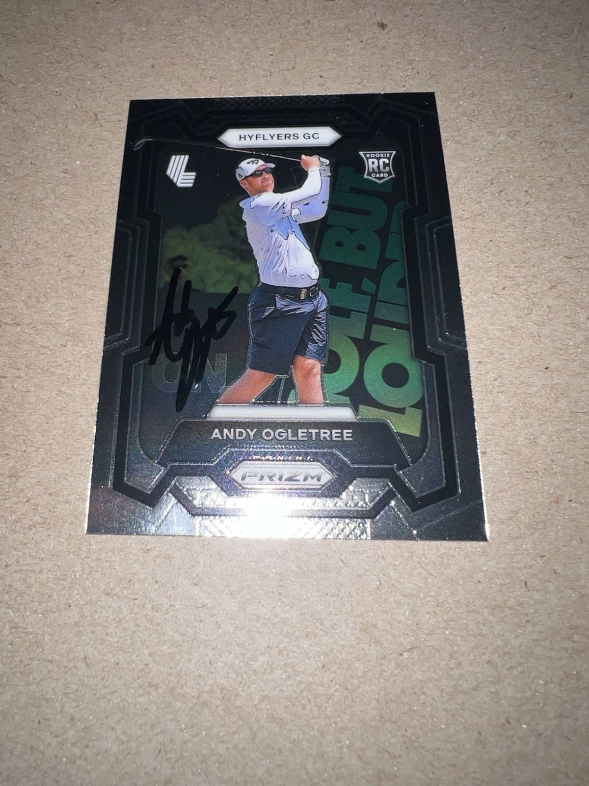Andy Ogletree Signed 2024 Panini Prizm Trading Card (37) LIV Golf HighFlyers