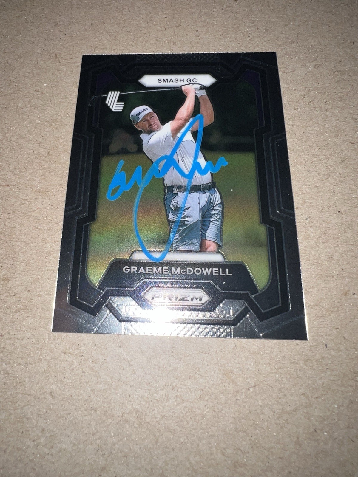 Graeme McDowell Signed 2024 Panini Prizm Trading Card (17) LIV Golf Smash GC #2