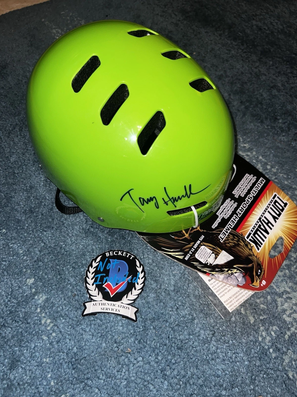 Tony Hawk Signed Official Signature Series Full Size Helmet GOAT Beckett #2