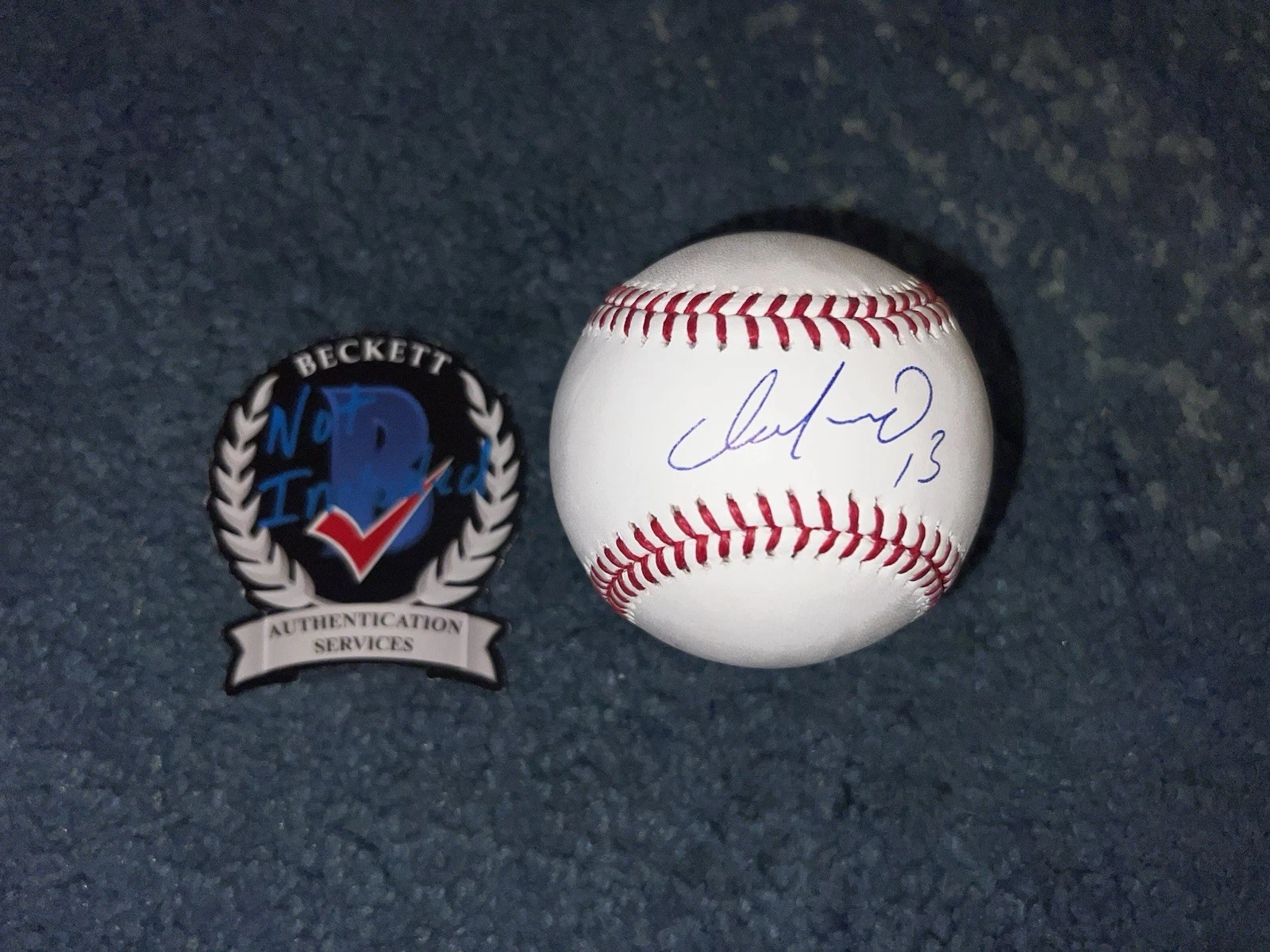 Dan Marino Signed Official Major League Baseball NFL Legend Dolphins Beckett