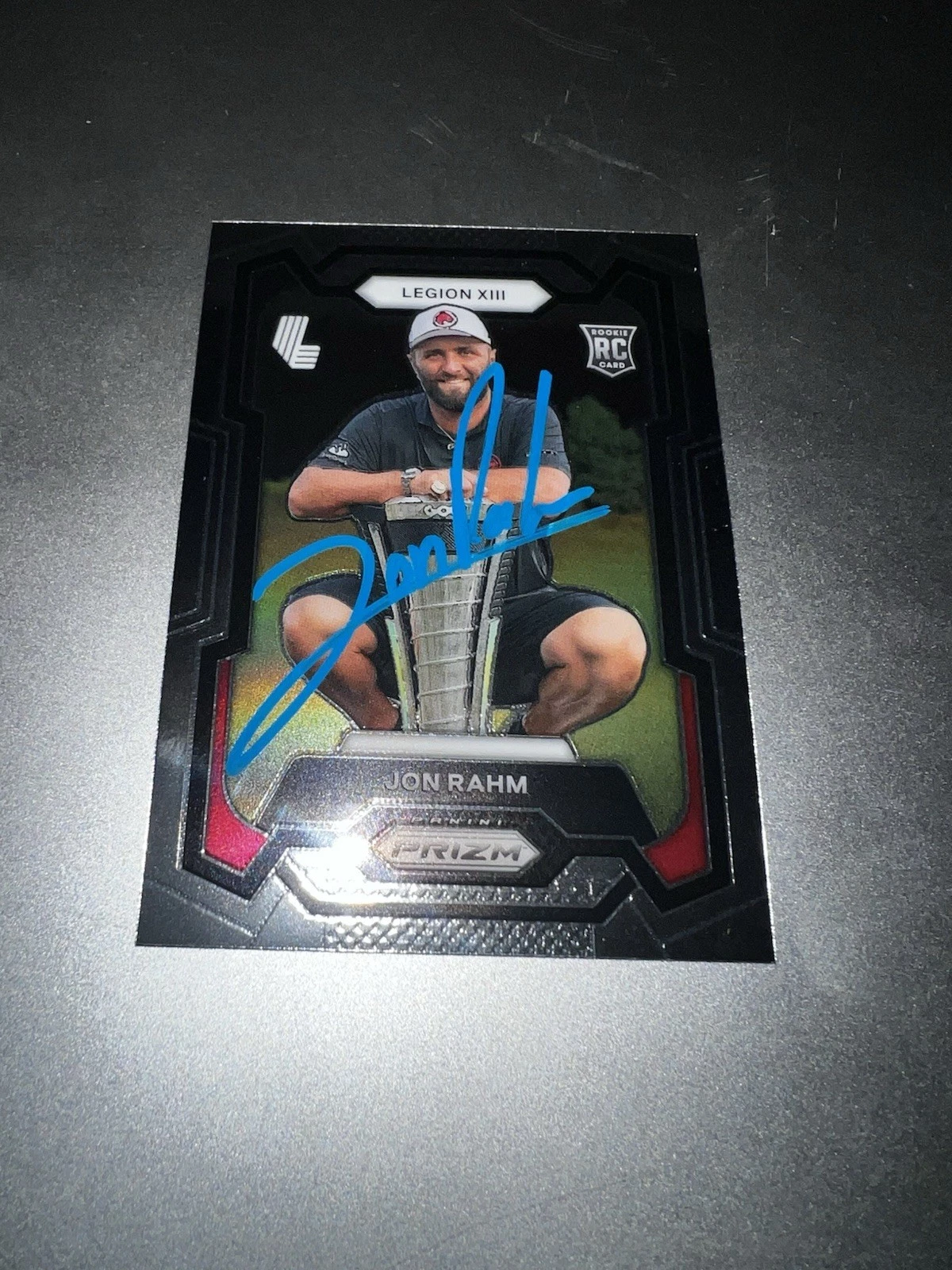 Jon Rahm Signed 2024 Panini Prizm Trading Card (42) LIV Golf Legion XIII Captain