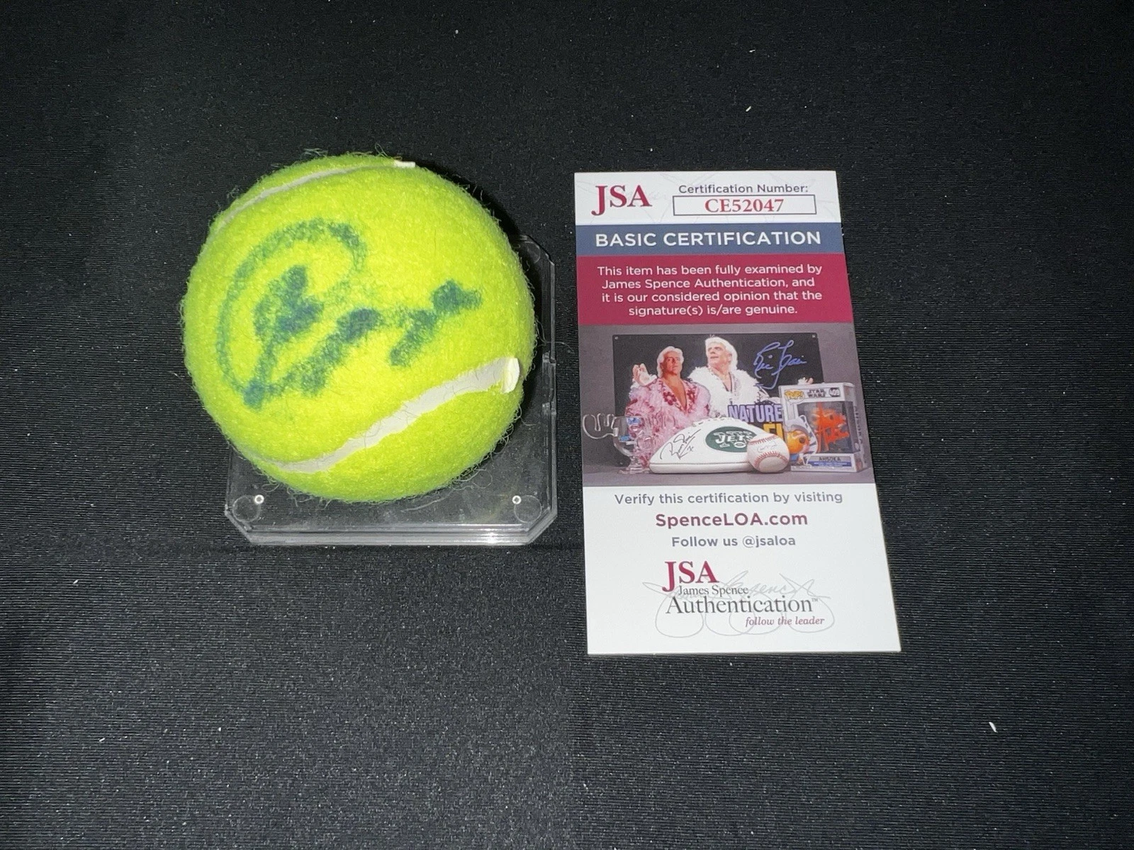 Jessica Pegula Signed Official Penn Tennis Ball Superstar JSA Auth #3