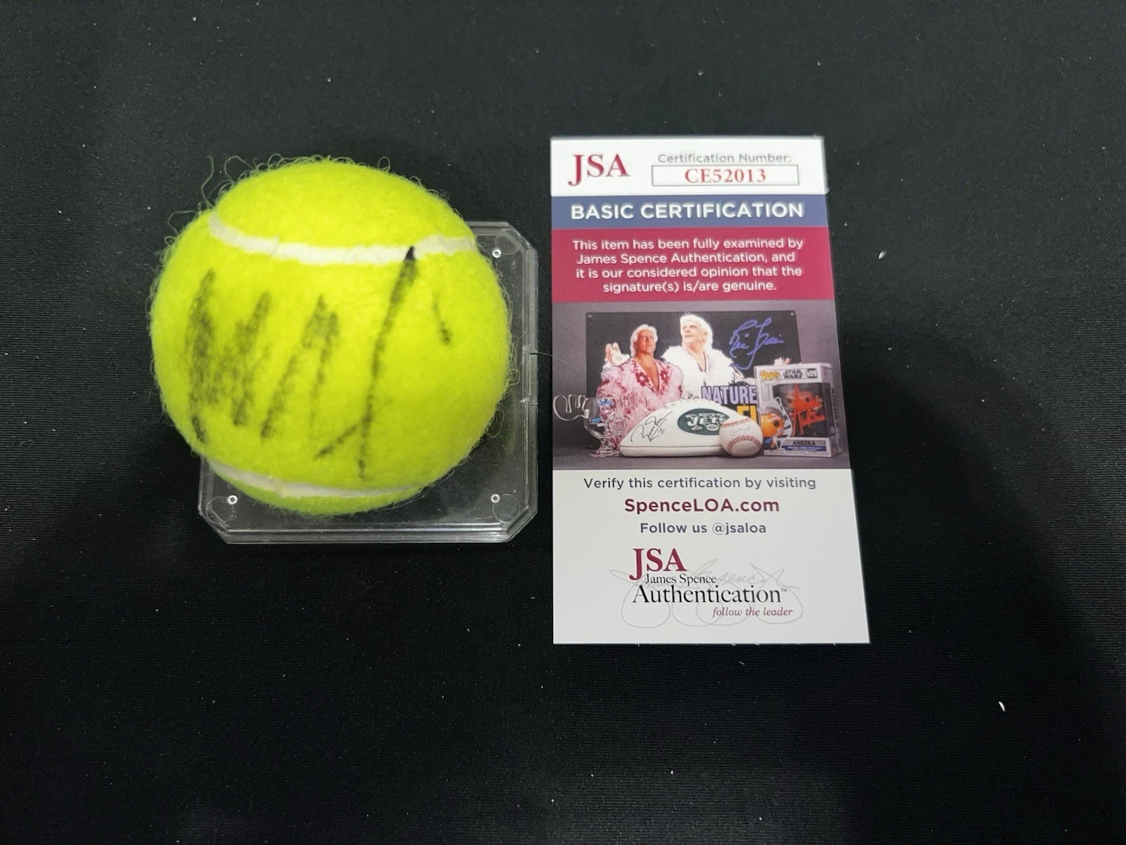 Mirra Andreeva Signed Official Penn Tennis Ball Superstar Champ  JSA Auth