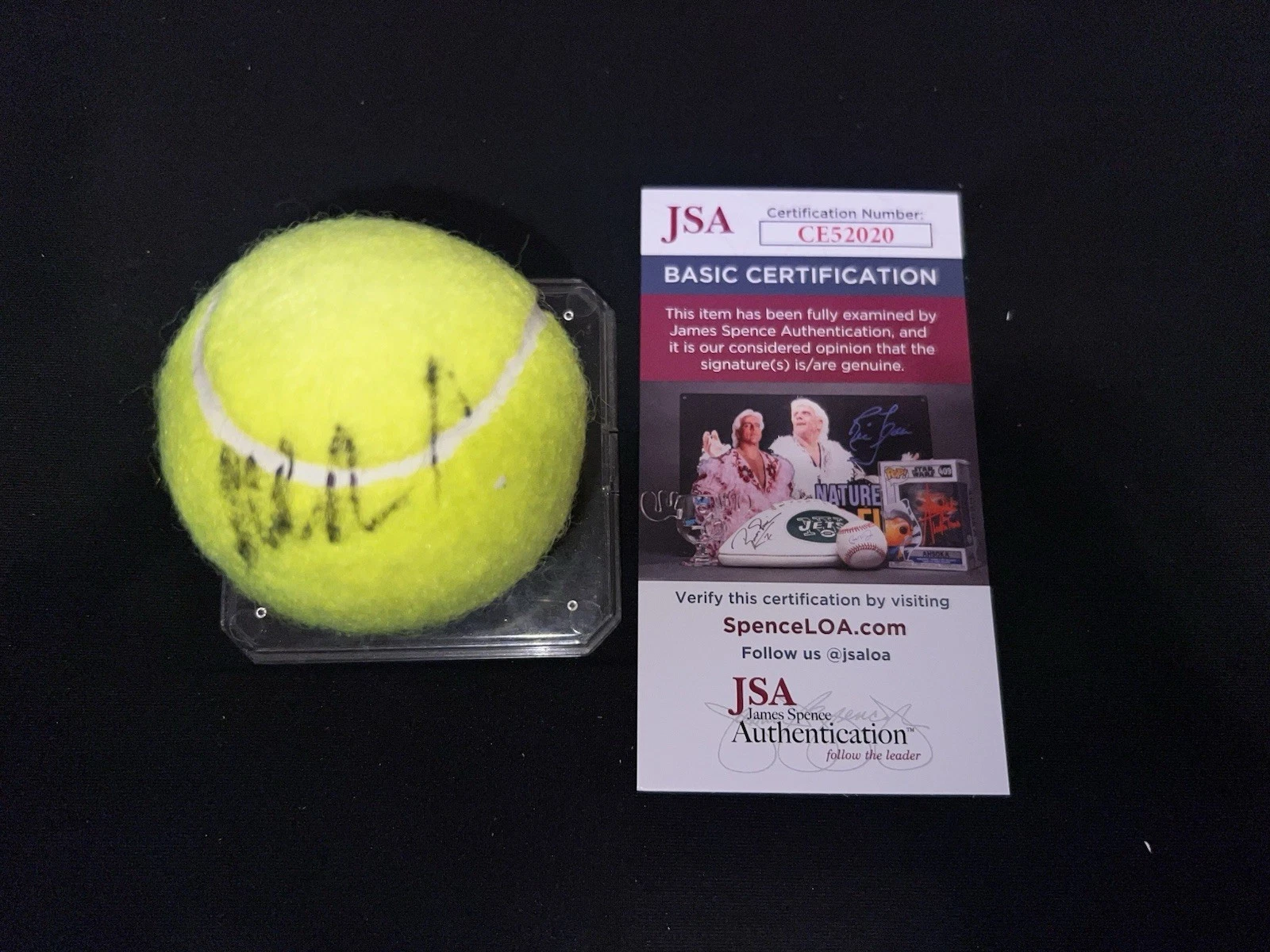 Mirra Andreeva Signed Official Penn Tennis Ball Superstar Champ  JSA Auth #2