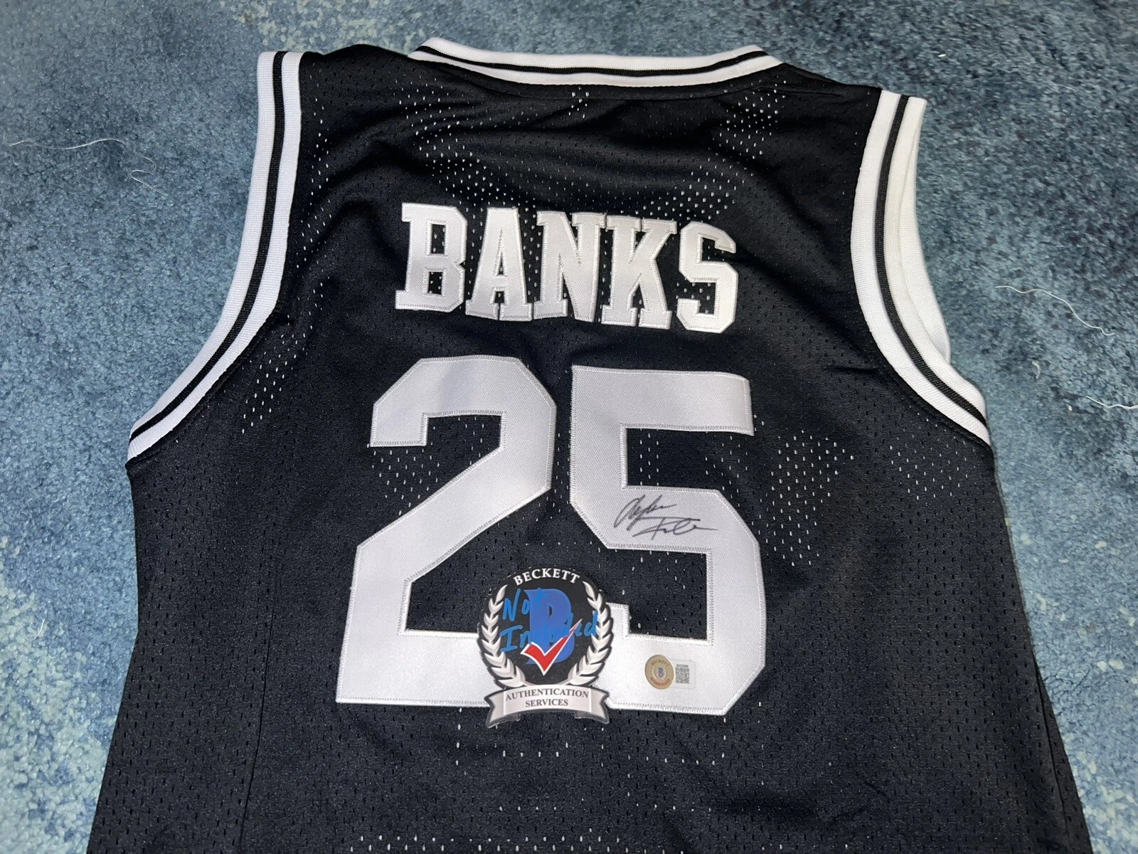Alfonso Ribeiro Signed Bel-Air Academy Jersey Carlton Banks Fresh Prince Beckett
